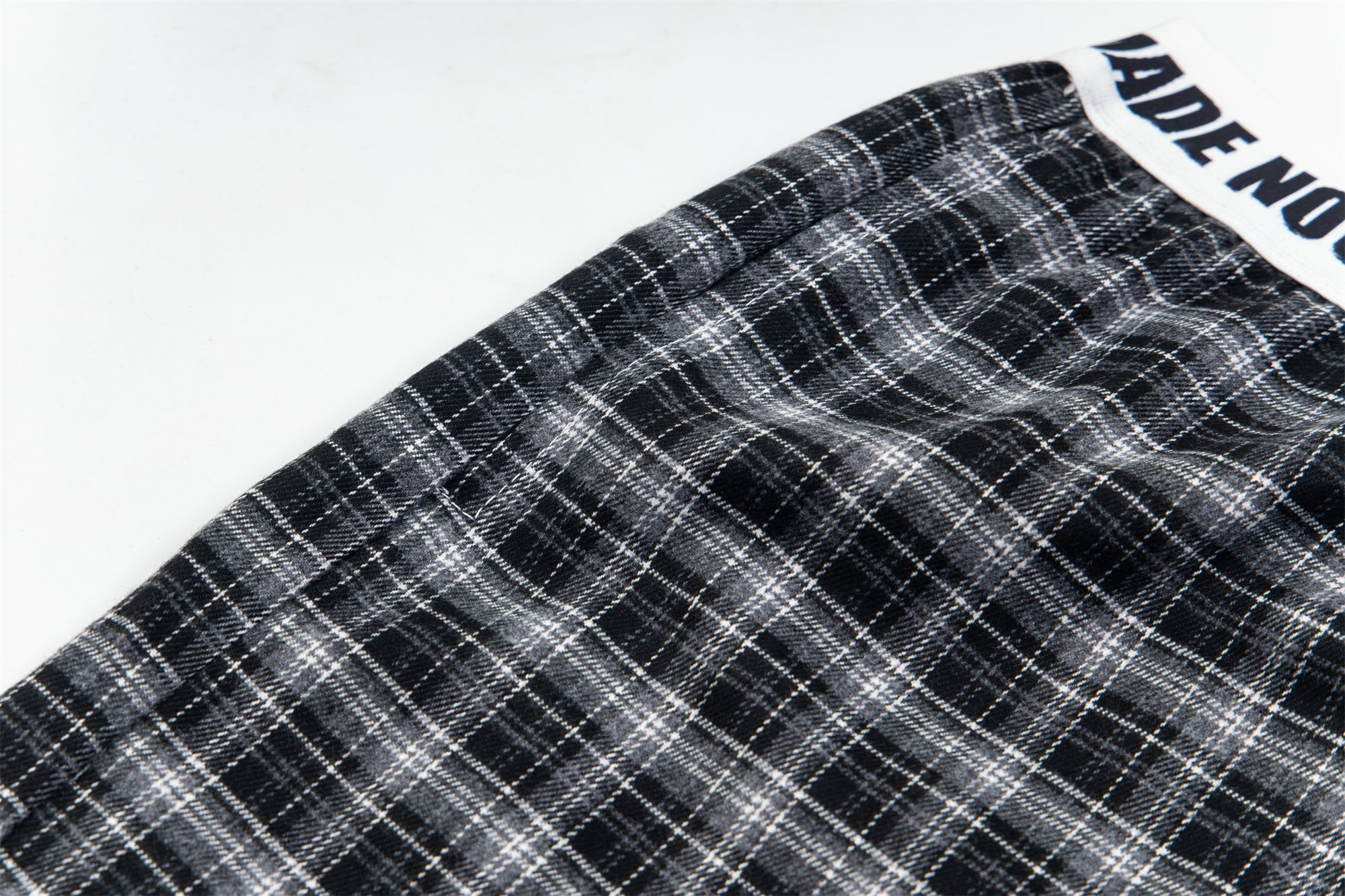 Made No Choice Plaid Wide-Leg Lounge Pants | 100% Cotton