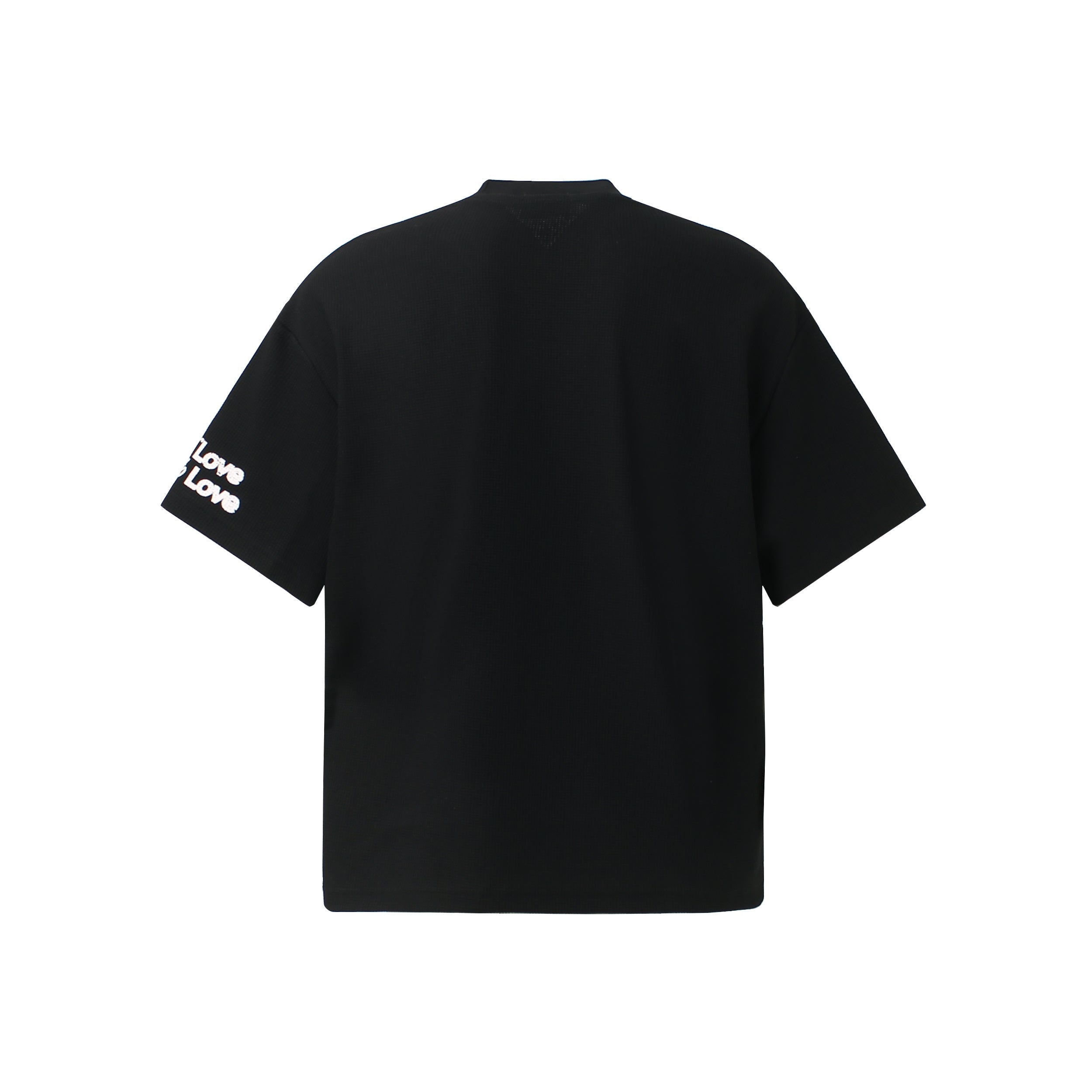 Omirad Made of Love Distressed Heart Graphic Streetwear Tee