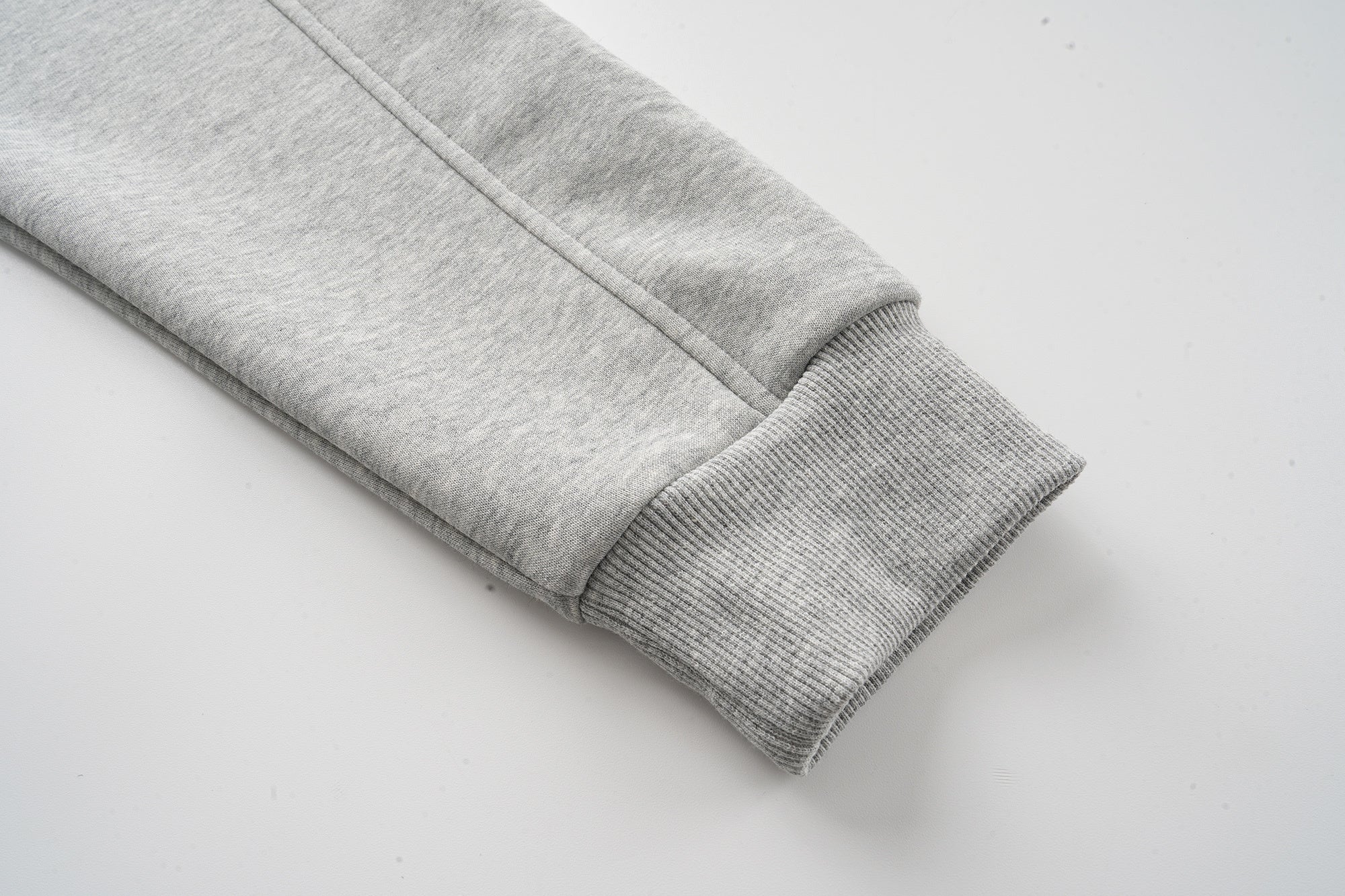 Omirad Business Card Graphic Zip Hoodie | Heather Grey