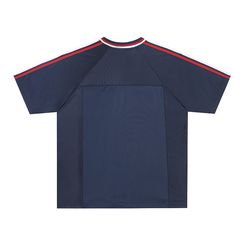 Oversized Number Graphic Football Jersey | Streetwear Fit