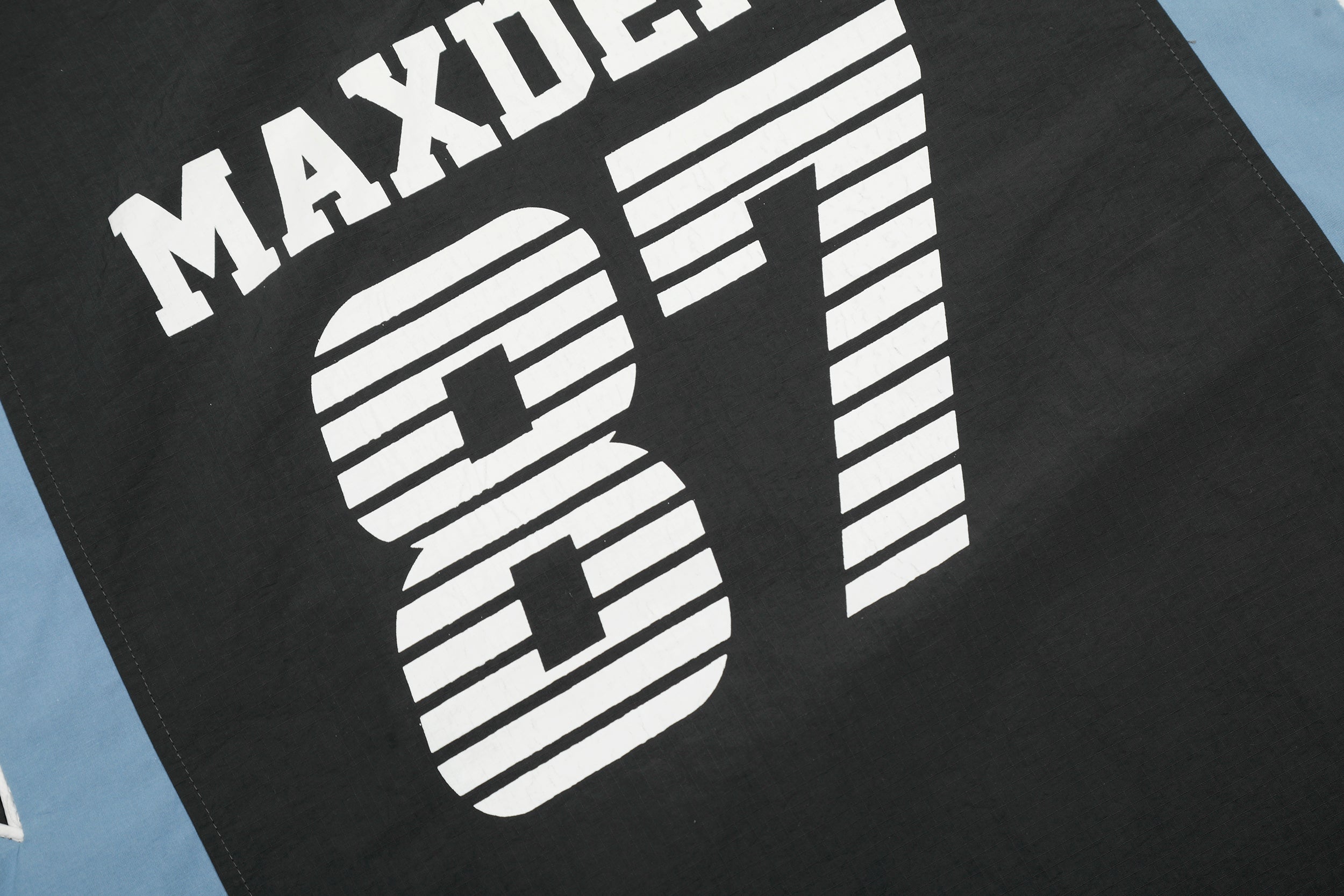 MAXDEPY 87 Nylon Hooded Half-Zip Jersey | Varsity Streetwear