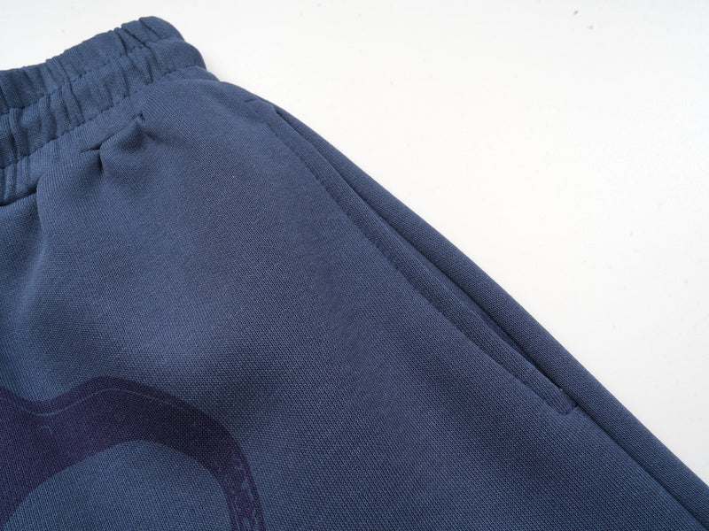 Omirad Sketch Graphic Wide-Leg Sweatpants | Street Style