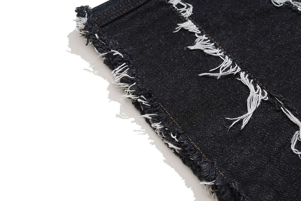 Distressed Wide-Leg Camo Sweatpants | ACC Ruements