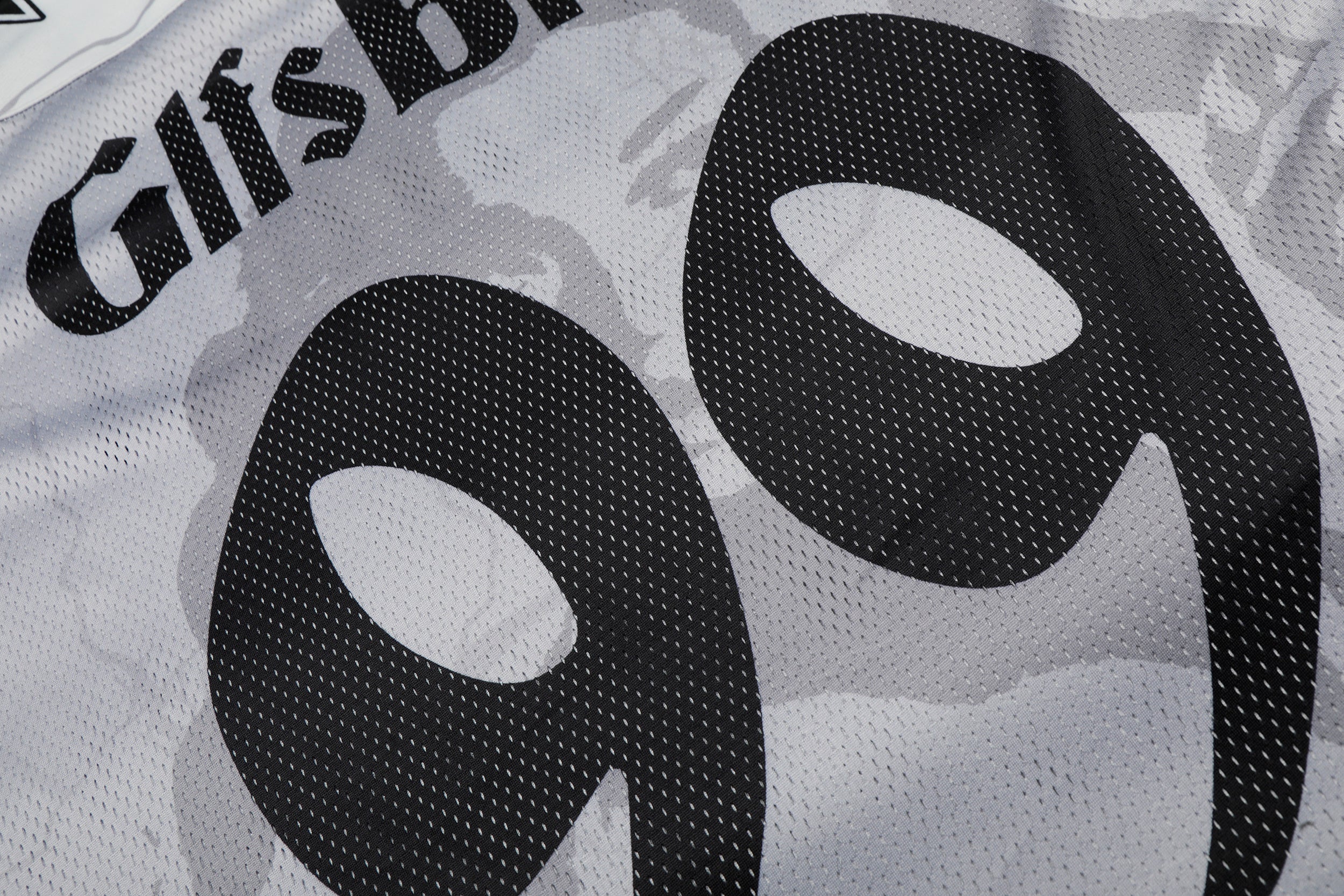 GlfsBrand Portrait Graphic Mesh Football Jersey | No. 99