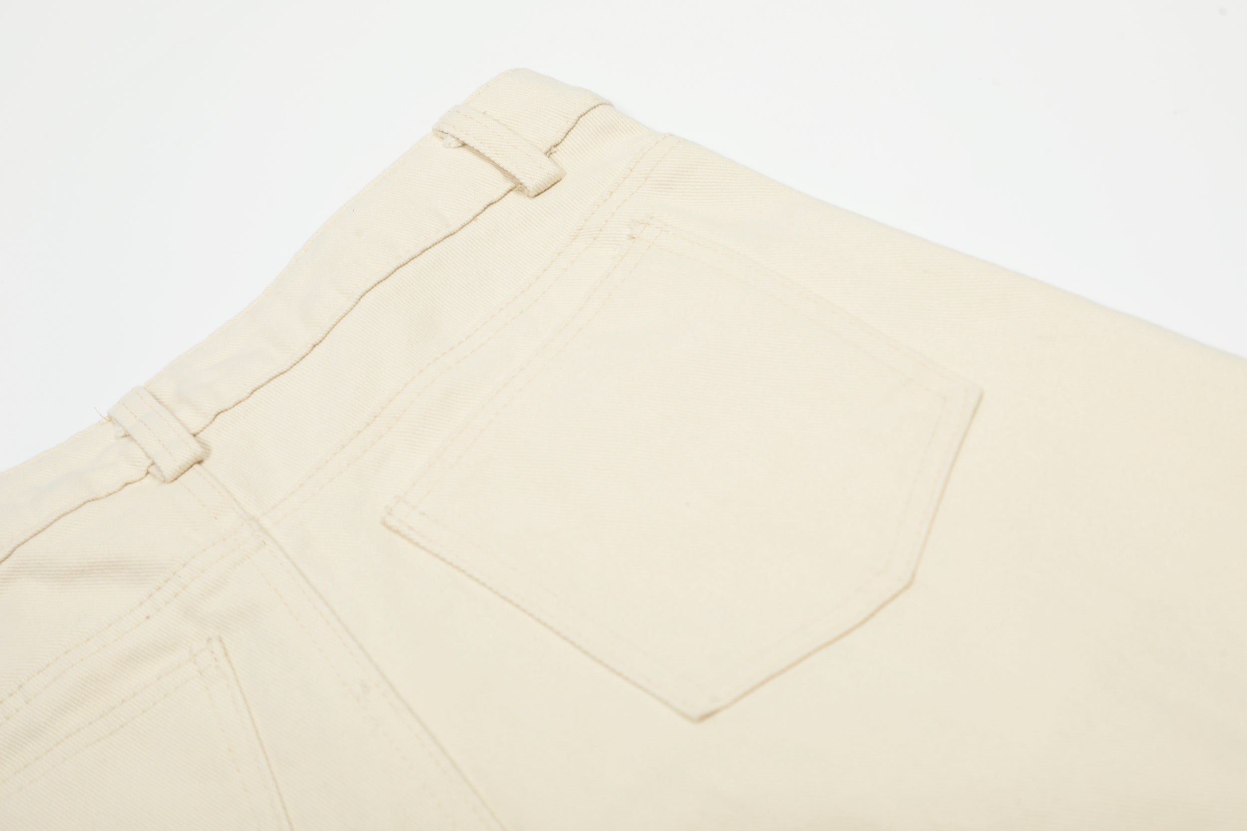 Wide-Leg Pleated Canvas Pants | Oversized Streetwear Trousers