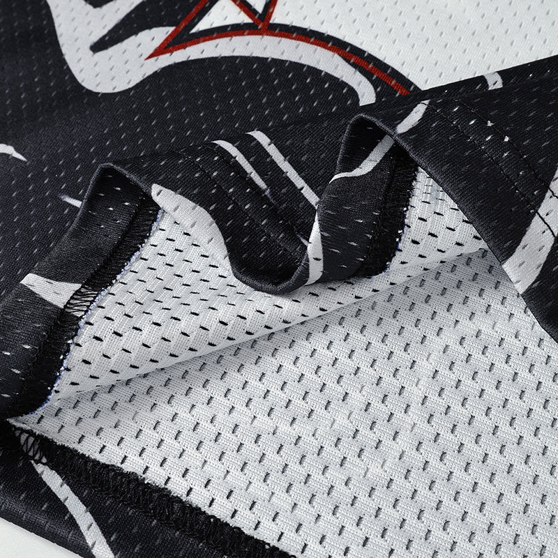 Swirl Camo Streetwear Football Jersey | Number 24 Graphic