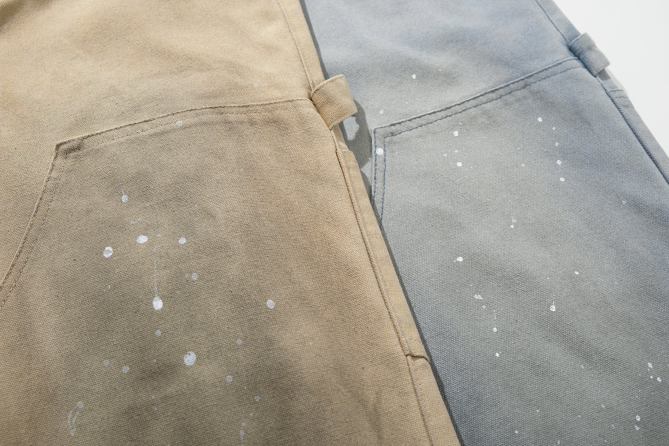 Omirad Vintage Workwear Wide-Leg Pants | 100% Cotton