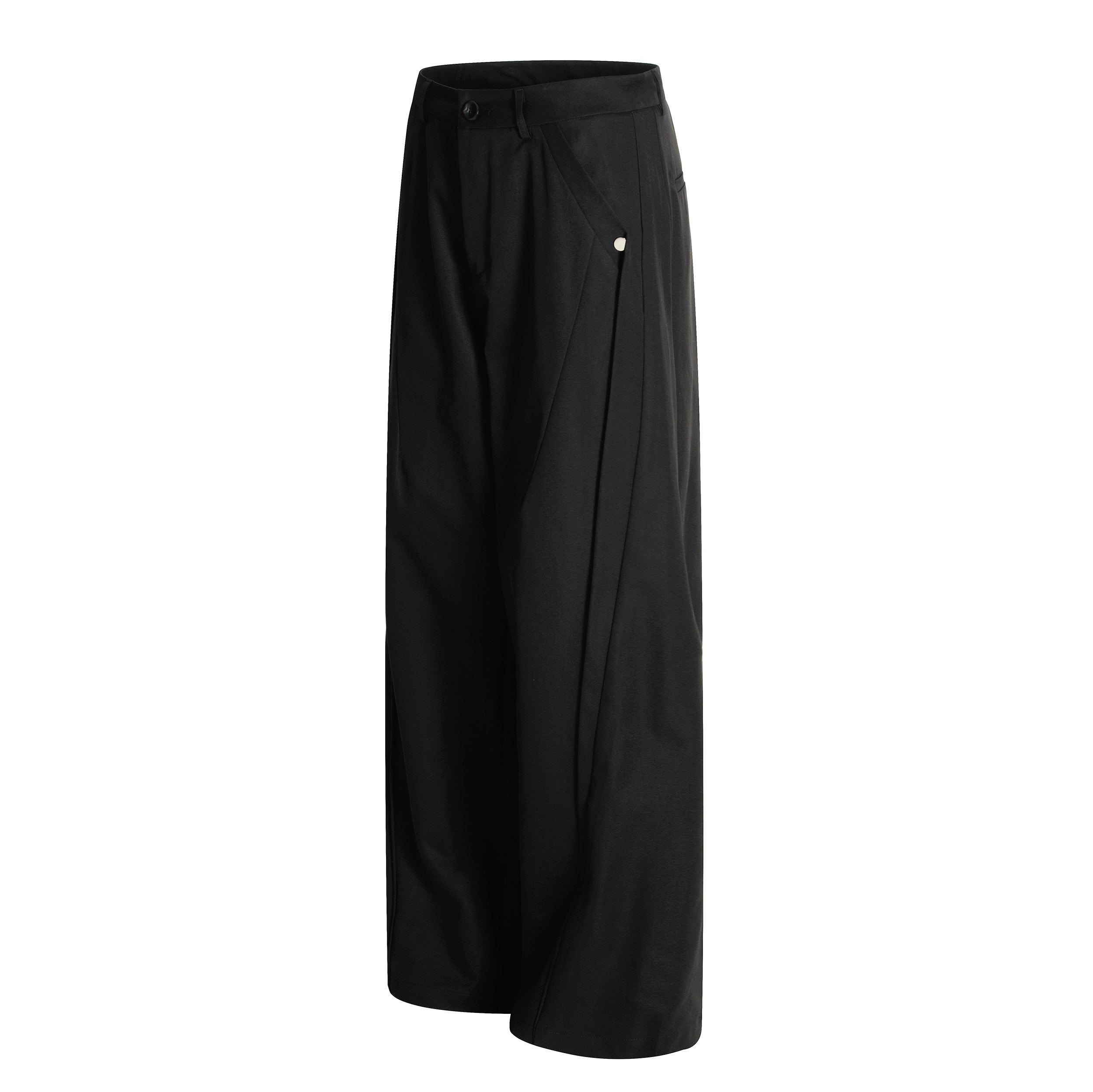 Omirad Structured Wide-Leg Trousers | Bold Street Tailoring