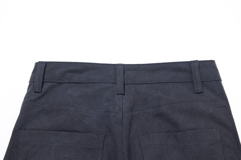 3D Curved Panel Wide-Leg Pants | Sculptural Streetwear