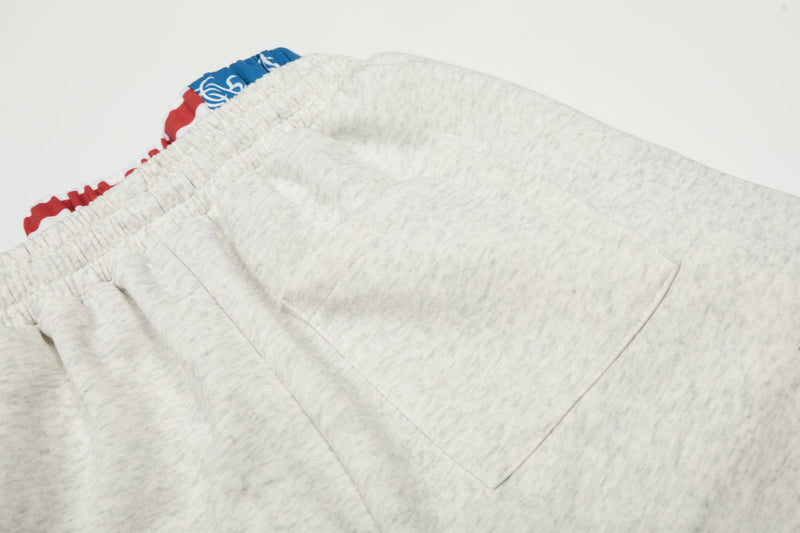Flag Graphic Wide-Leg Sweatpants | Streetwear Joggers
