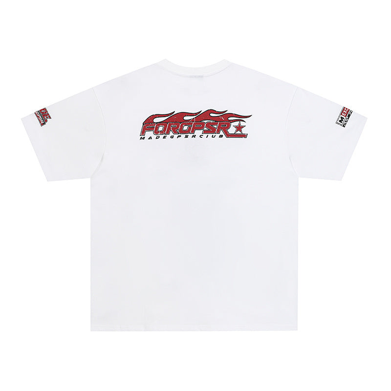MADEGPSR Racing Graphic Cotton T-Shirt | Number 9 Motorsport Tee