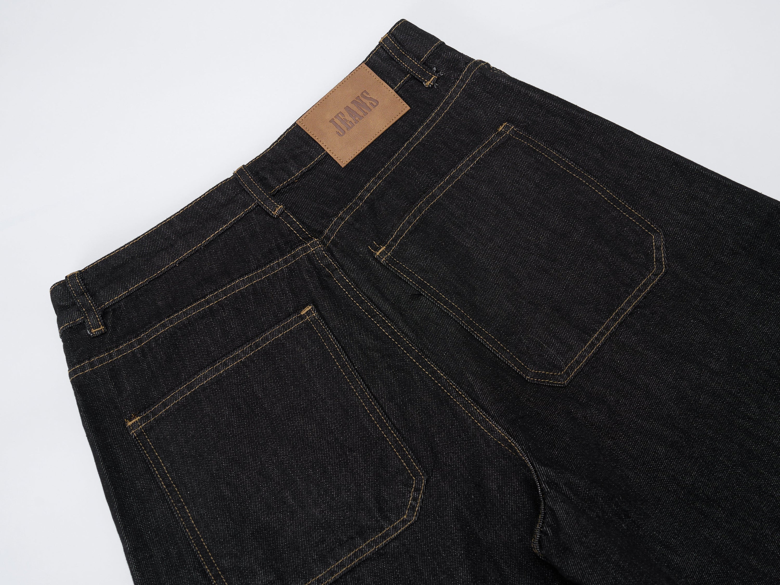 Utility Wide-Leg Carpenter Denim Pants | Dark Wash