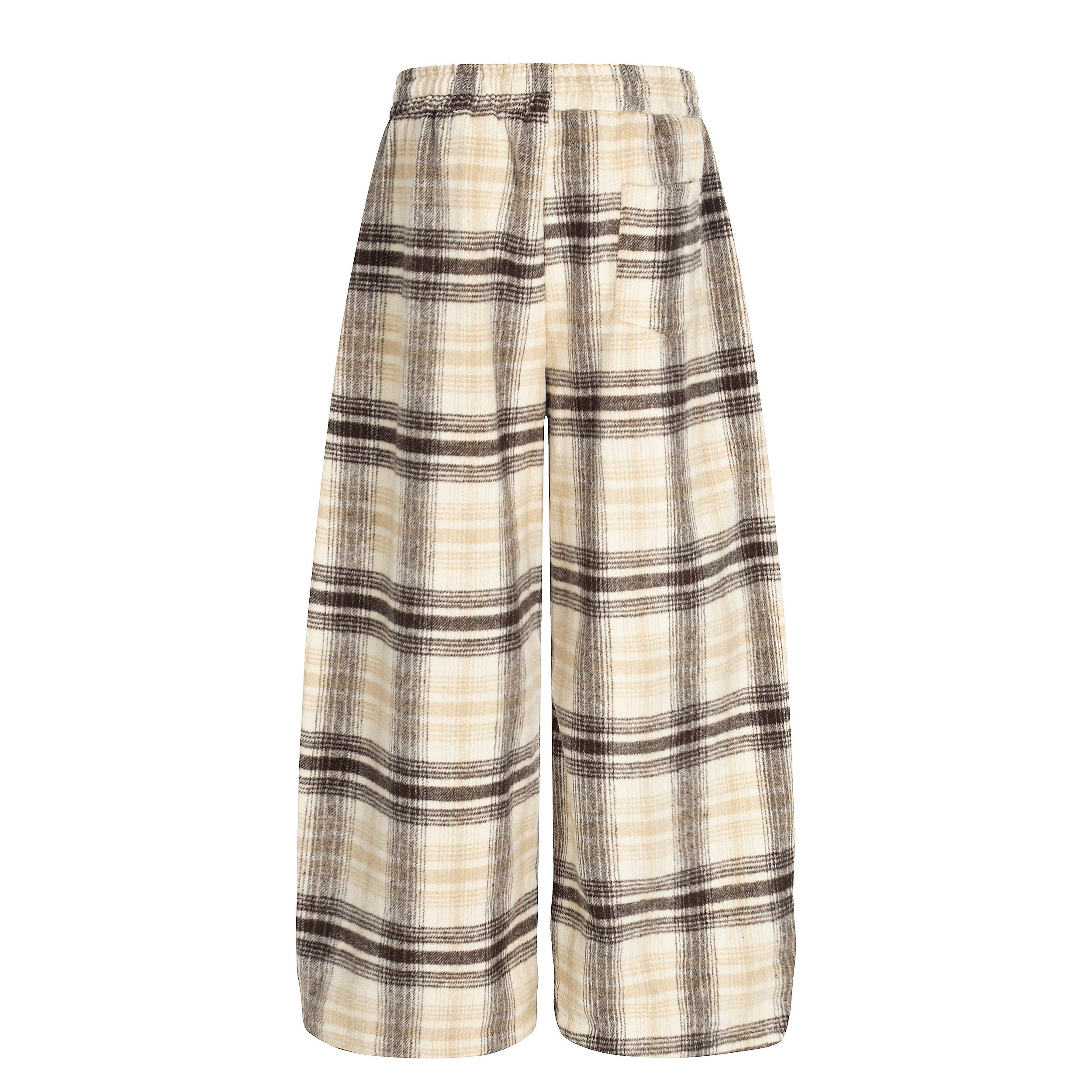 Omirad Plaid Wide-Leg Pants | Oversized Streetwear Fit