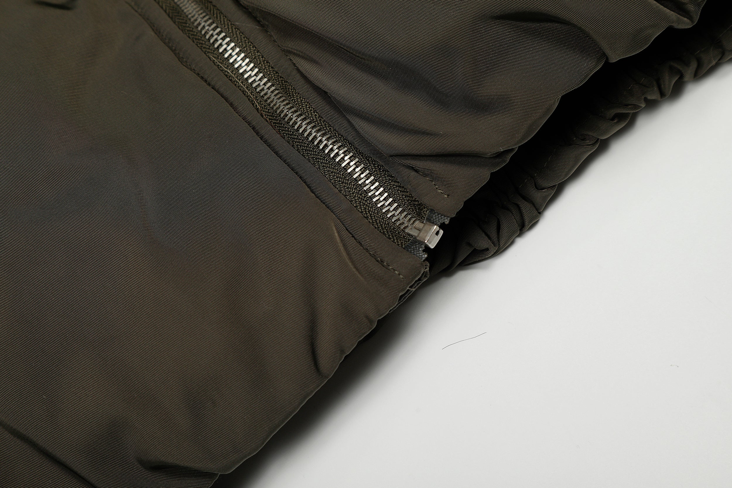 Faux Fur Collar Utility Bomber Jacket | Oversized Fit