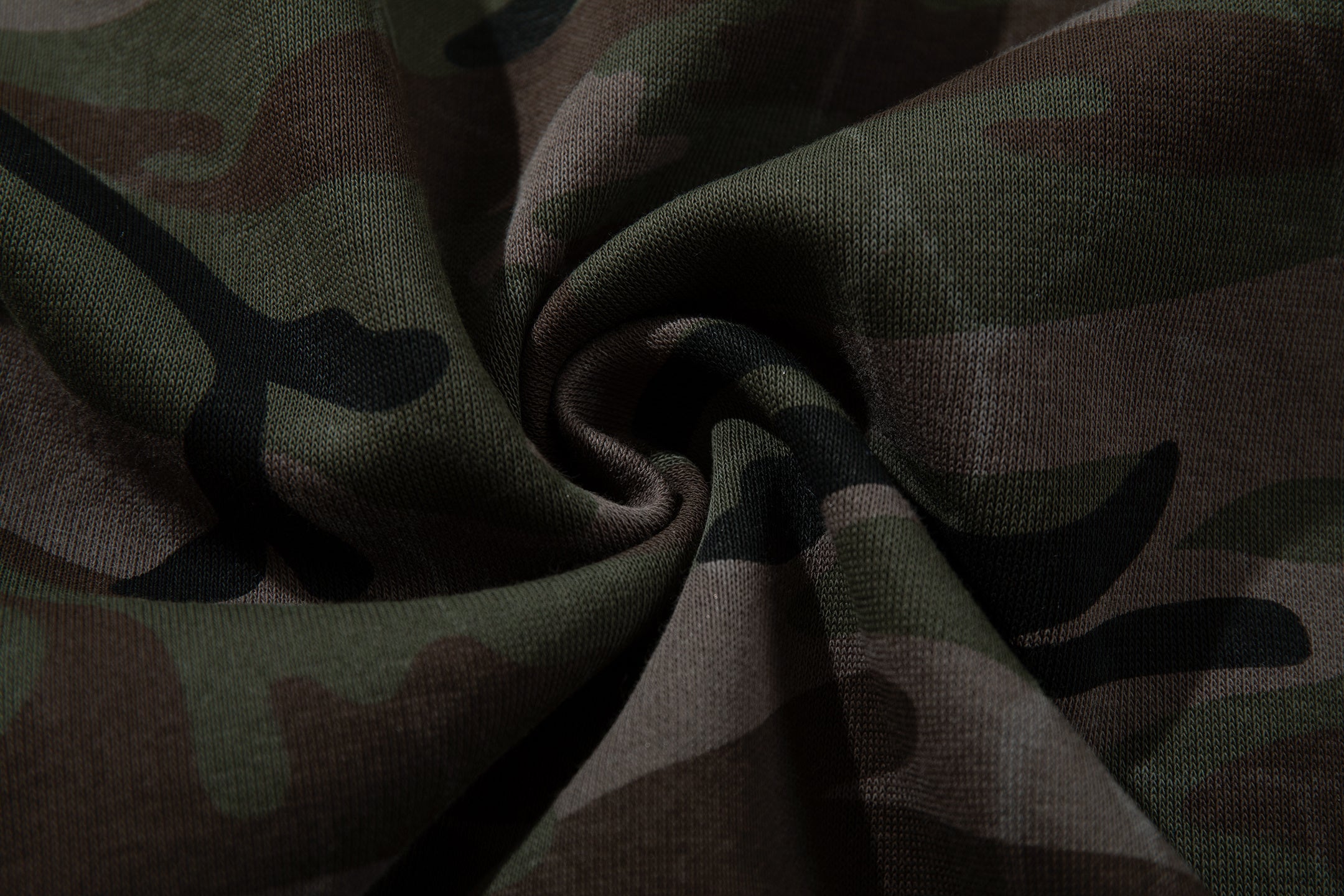 Omirad Camo Zip-Up Hoodie | Chenille Varsity Street Hoodie