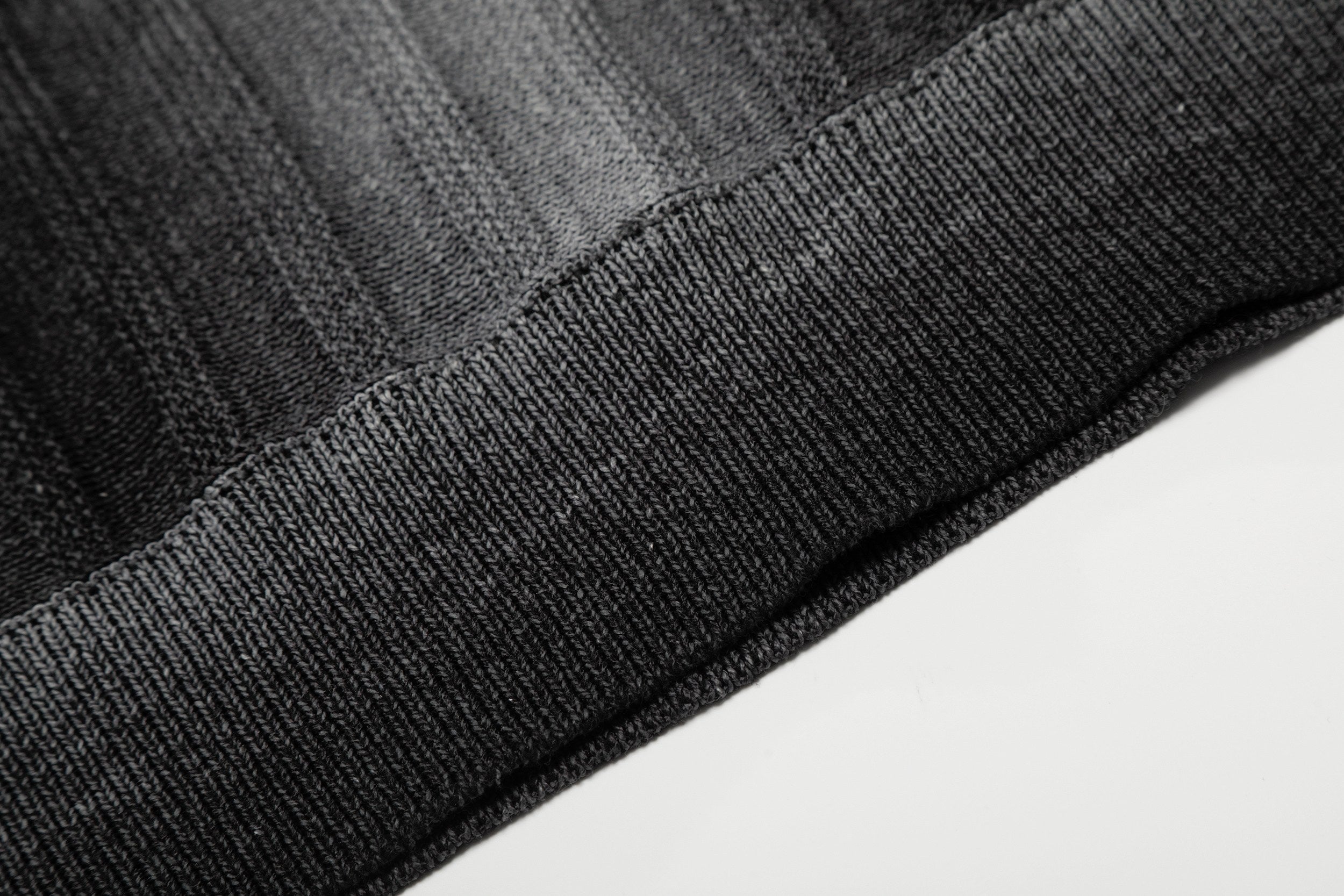 Men's Gradient Stripe Open-Knit Polo Shirt | Relaxed Fit