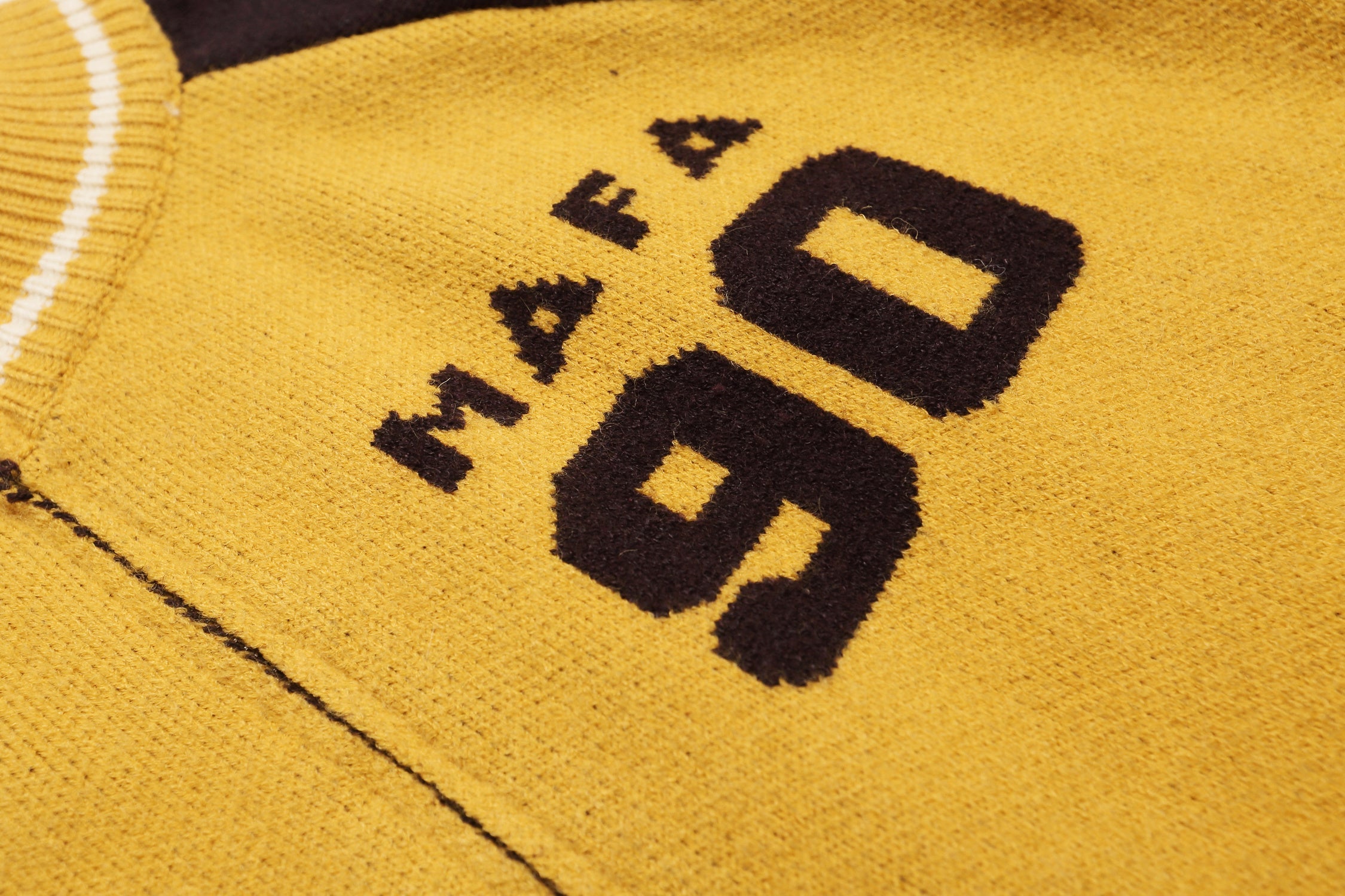 Retro Varsity Zip Knit Jacket | MAFA 90 Streetwear Cardigan