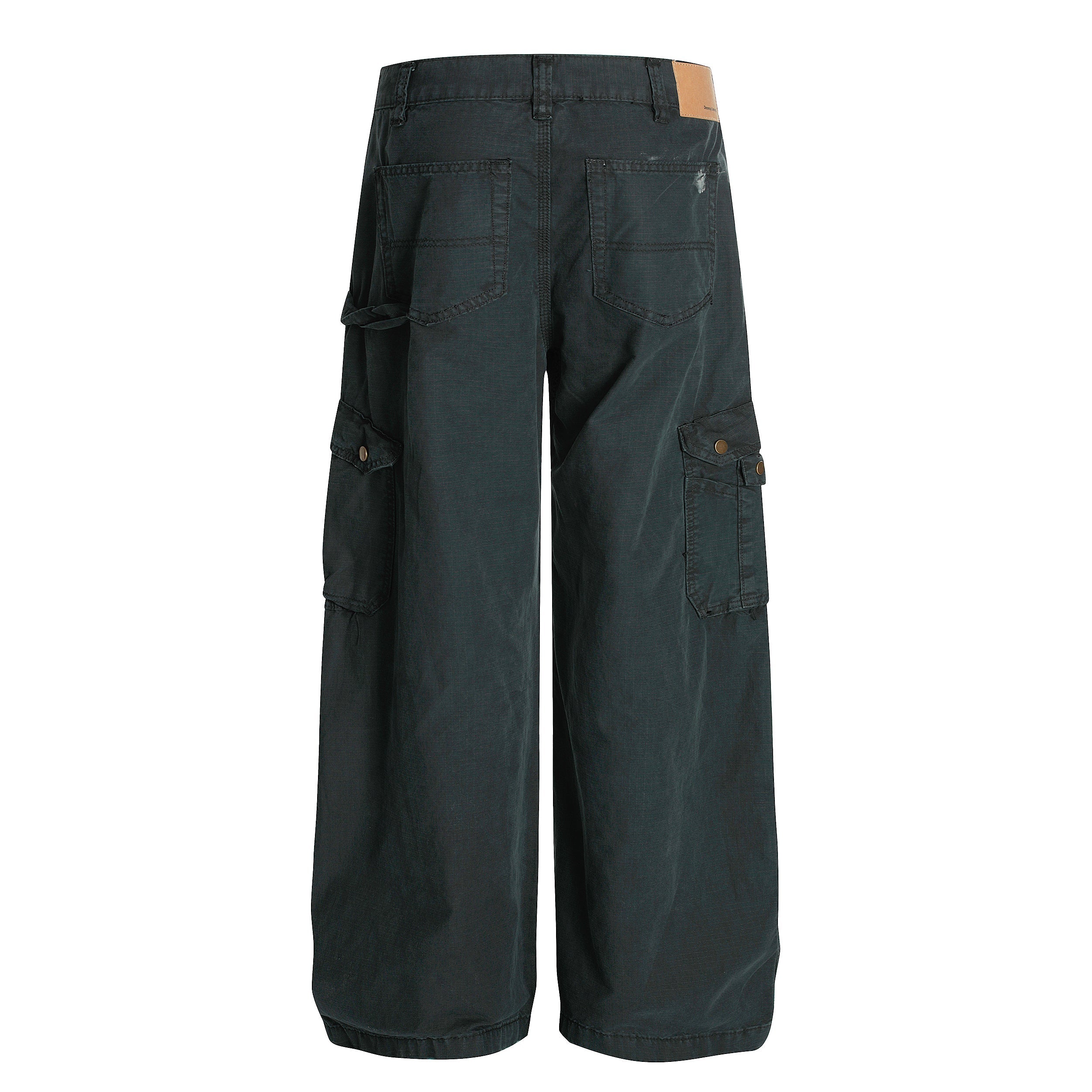 Omirad Distressed Cargo Pants | Wide-Leg Utility Streetwear