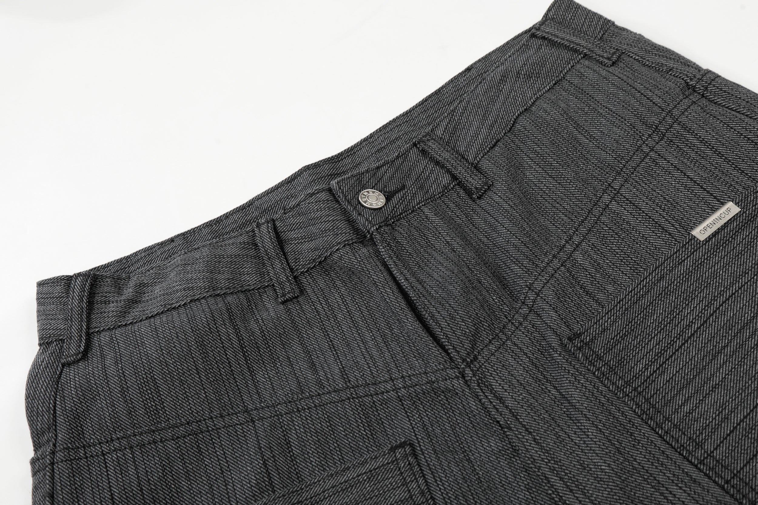 Omirad Textured Wide-Leg Utility Pants | Streetwear
