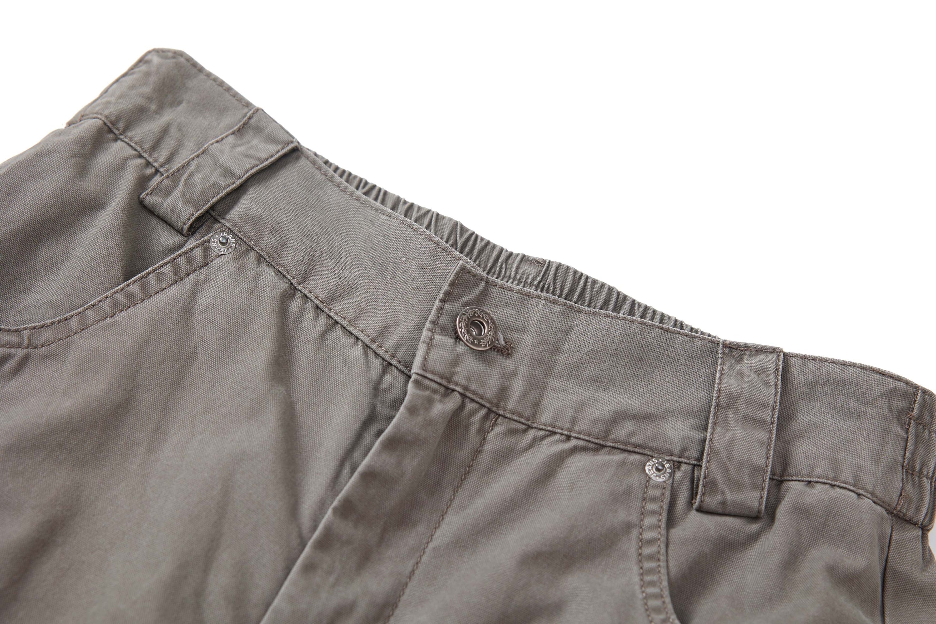 Curved Seam Washed Wide-Leg Pants | Oversized Street Style