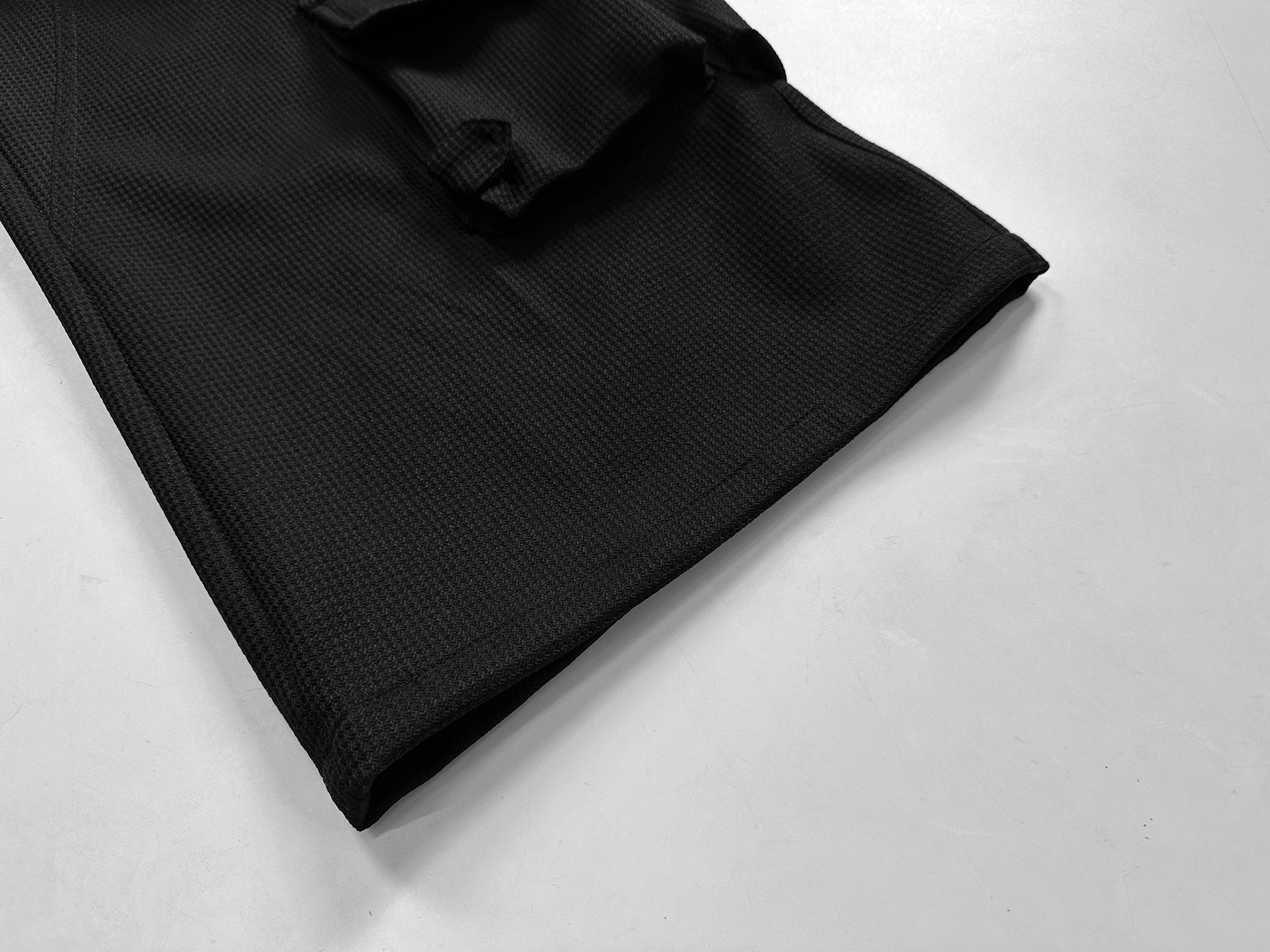 Omirad Multi-Pocket Wide-Leg Utility Cargo Pants | Black
