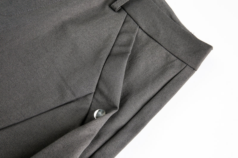 Omirad Structured Wide-Leg Trousers | Bold Street Tailoring