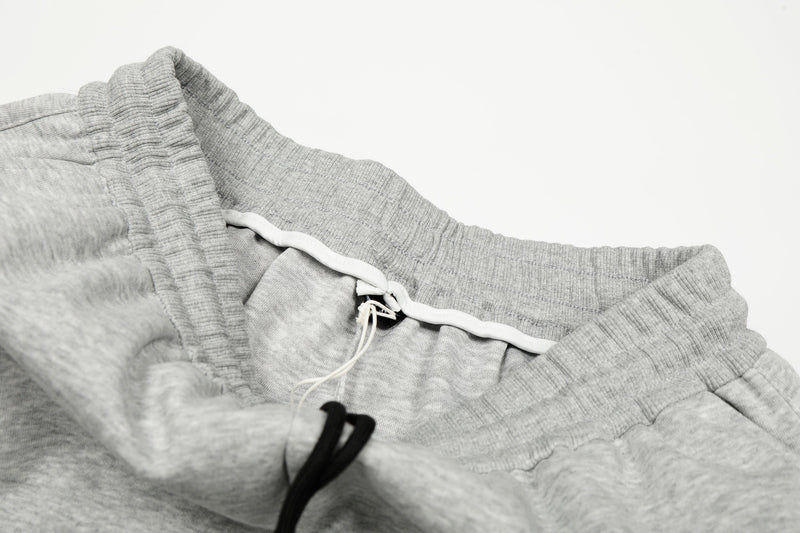 Curved Stripe Wide-Leg Sweatpants | Streetwear Track Pants