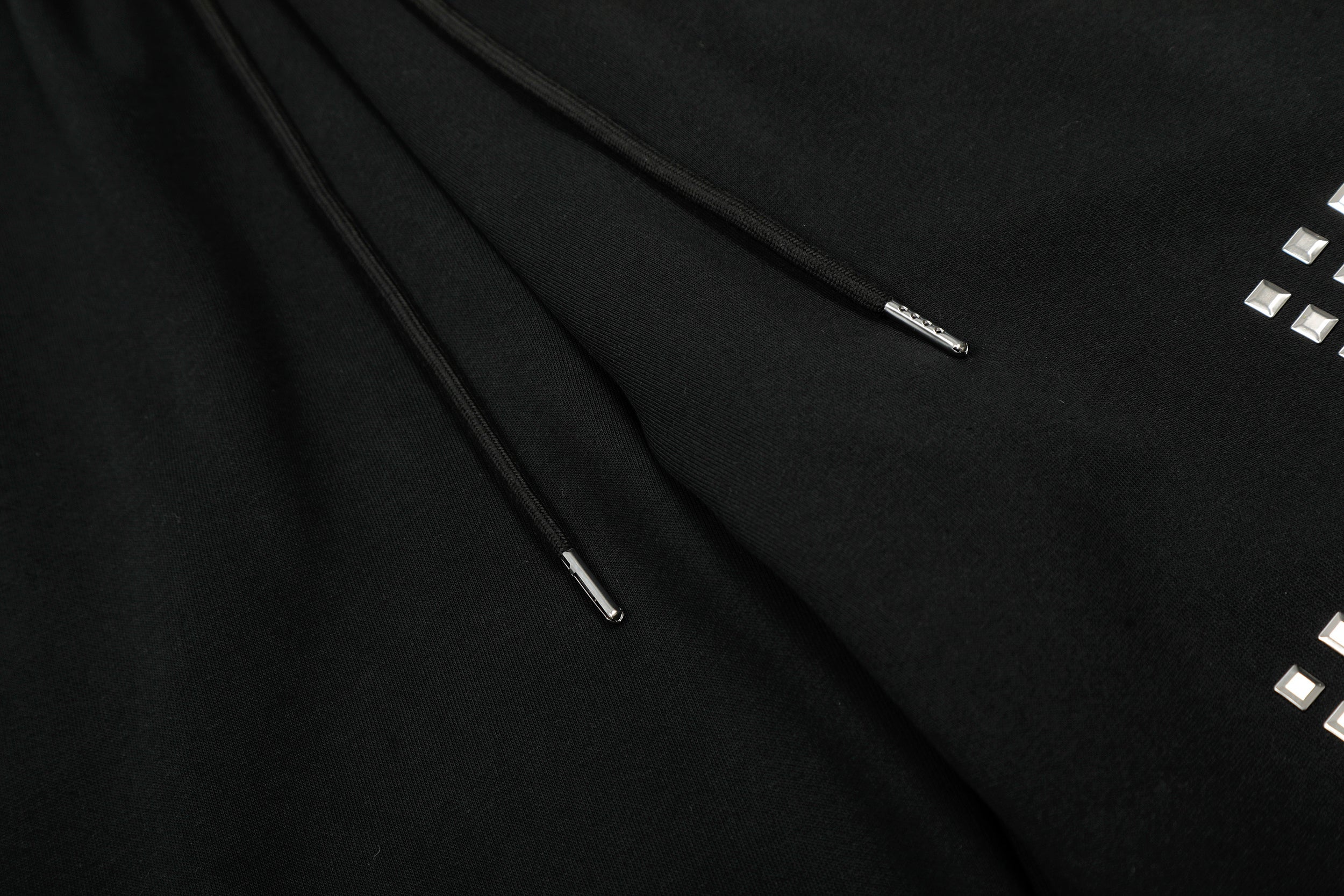 Omirad Studded Cross Wide-Leg Sweatpants | Black