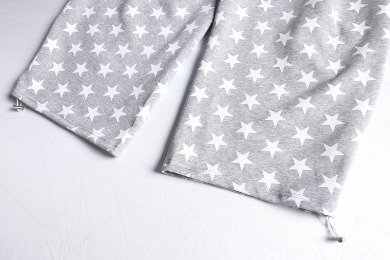 Omirad Star Print Wide-Leg Sweatpants | Y2K Streetwear