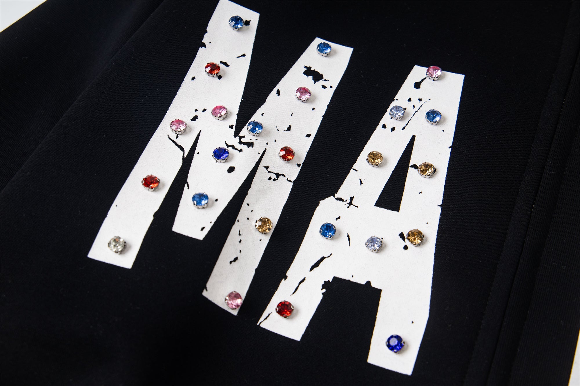 Omirad MAKE Studded Zip Hoodie | Oversized Streetwear