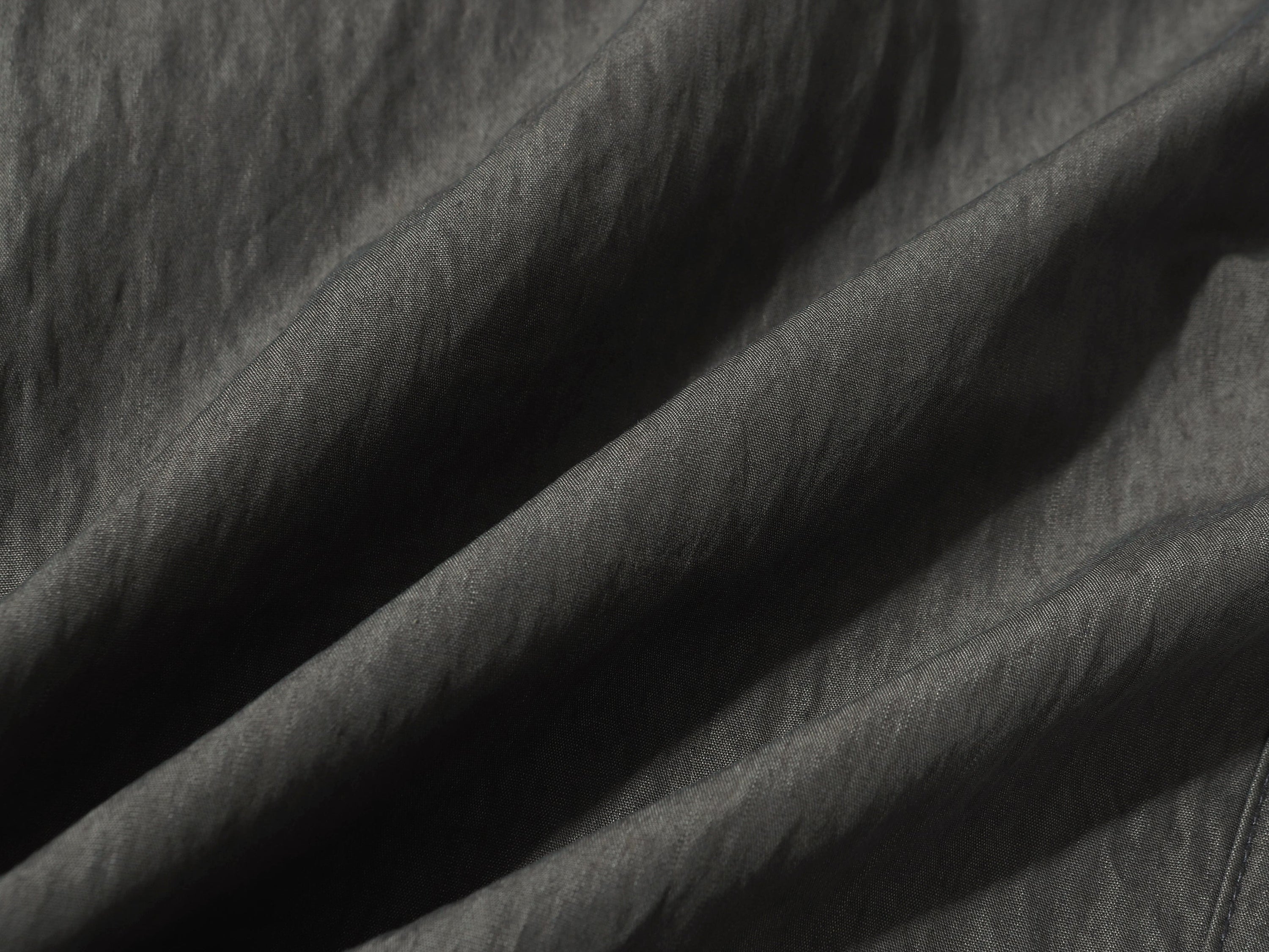 Omirad Crinkled Wide-Leg Nylon-Cotton Trousers | SEAKOFF