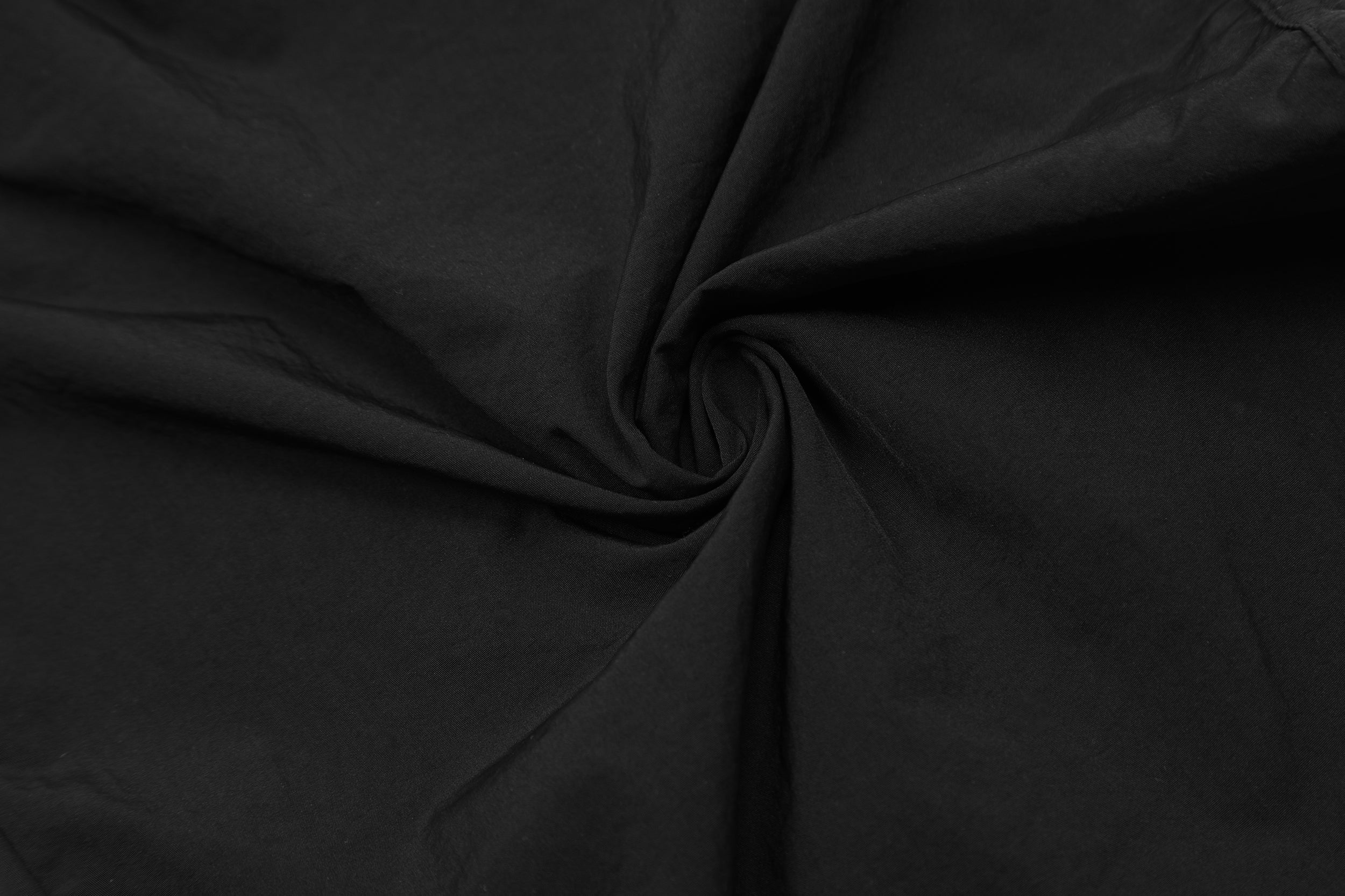 Lightweight Nylon Drawstring Parachute Pants | Wide Leg