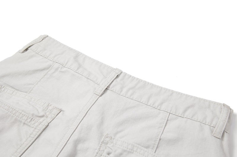 Multi-Panel Utility Wide-Leg Cargo Pants | 100% Cotton