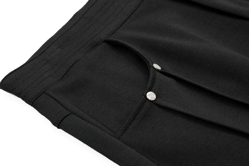 Omirad Flow Wide-Leg Pants | Oversized Draped Cotton Trousers