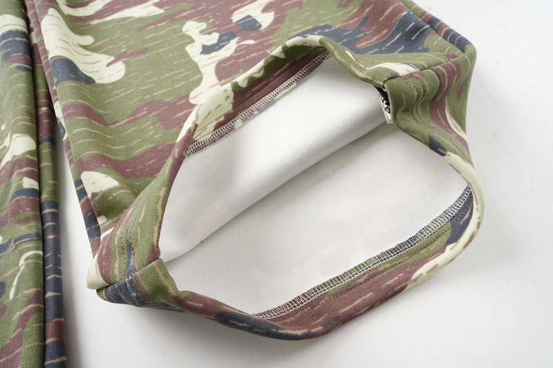 Vintage Camo Wide-Leg Lounge Pants | Oversized Streetwear