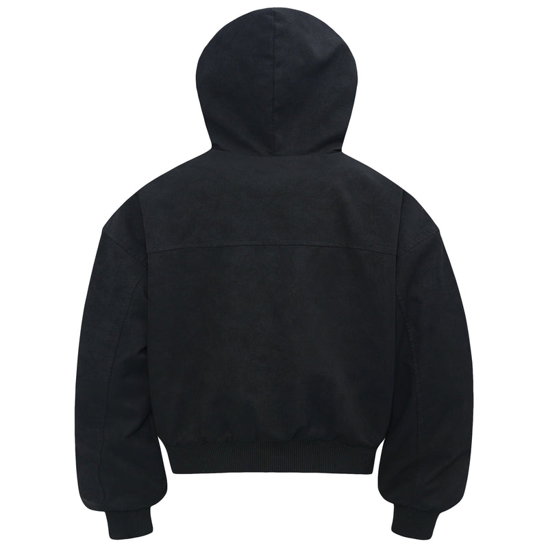 Omirad Reversible Hooded Bomber Jacket | Plush-Lined Streetwear