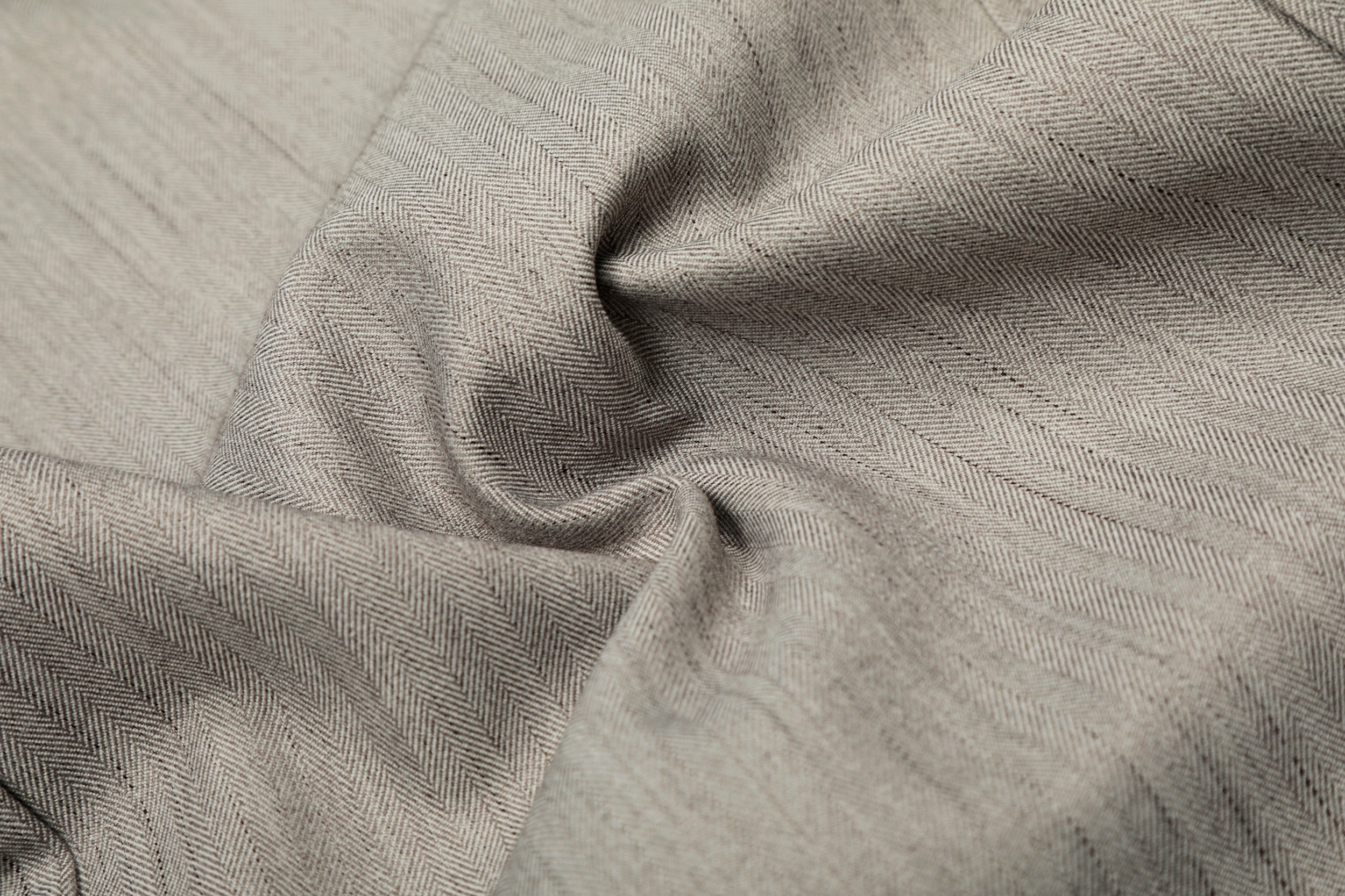 Omirad Wide-Leg Tailored Trousers | Light Grey Barrel Pants