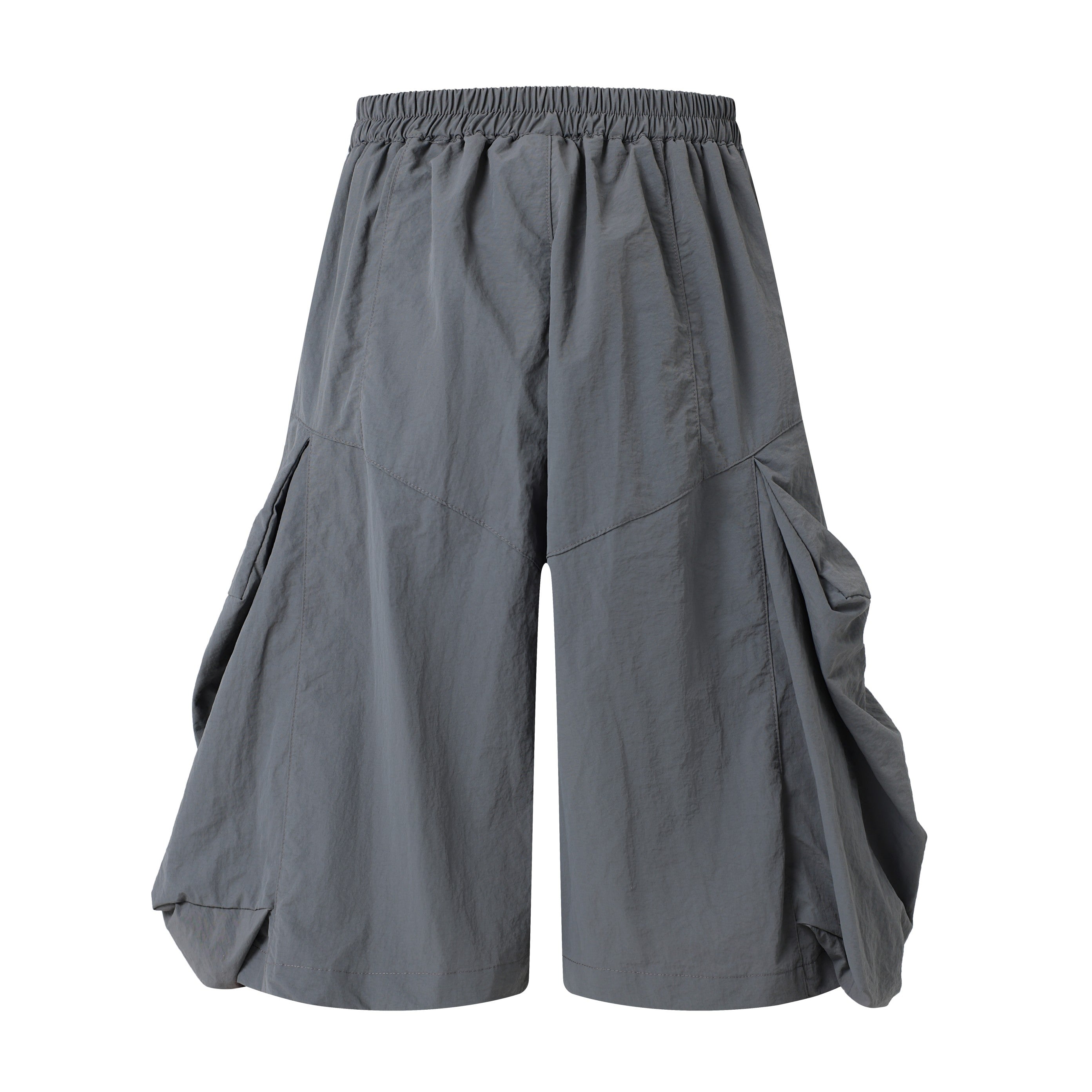 Omirad Draped Wide-Leg Shorts | Avant-Garde Techwear