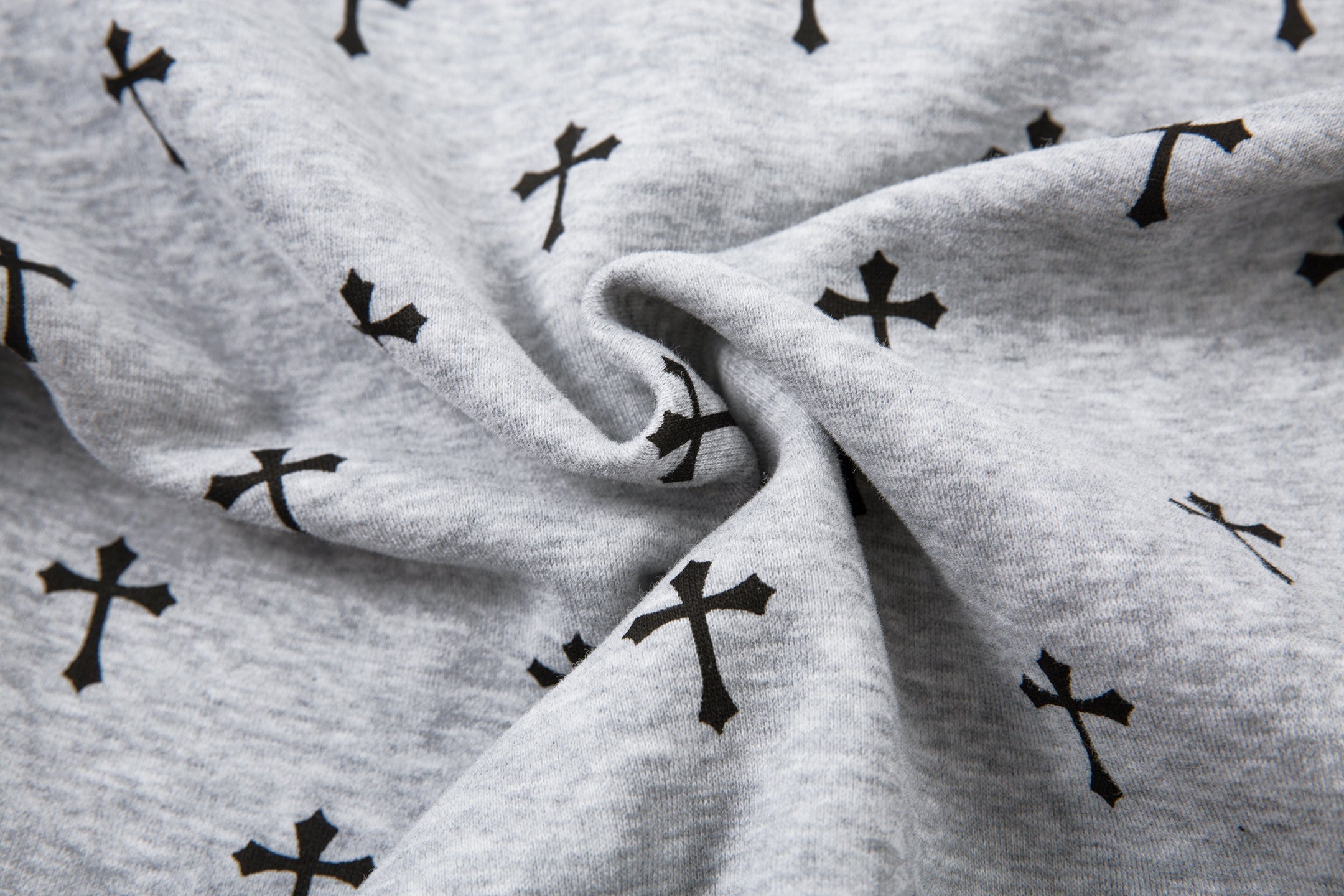Omirad Cross Print Sweatpants | Gothic Streetwear Joggers