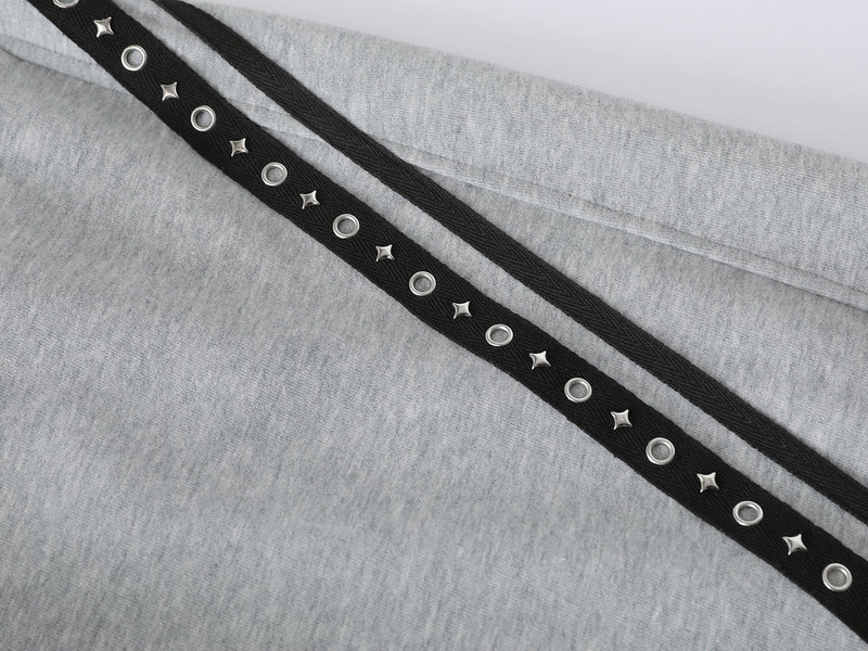 Omirad Star Panel Wide-Leg Track Pants | Streetwear Sweatpants
