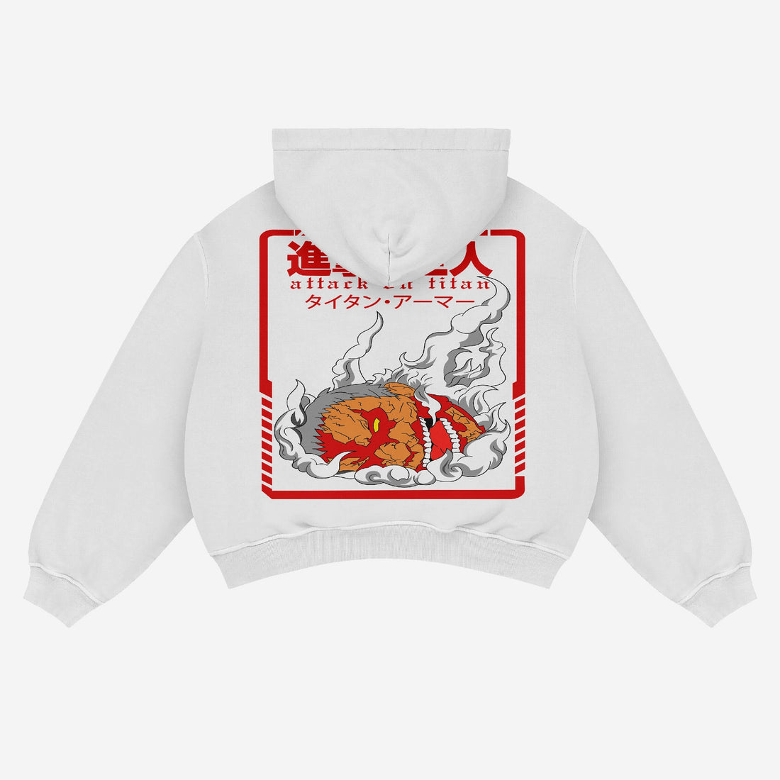 Attack on Titan Armored Titan Hoodie - 100% Cotton, Graphic Street - Style - Seakoff