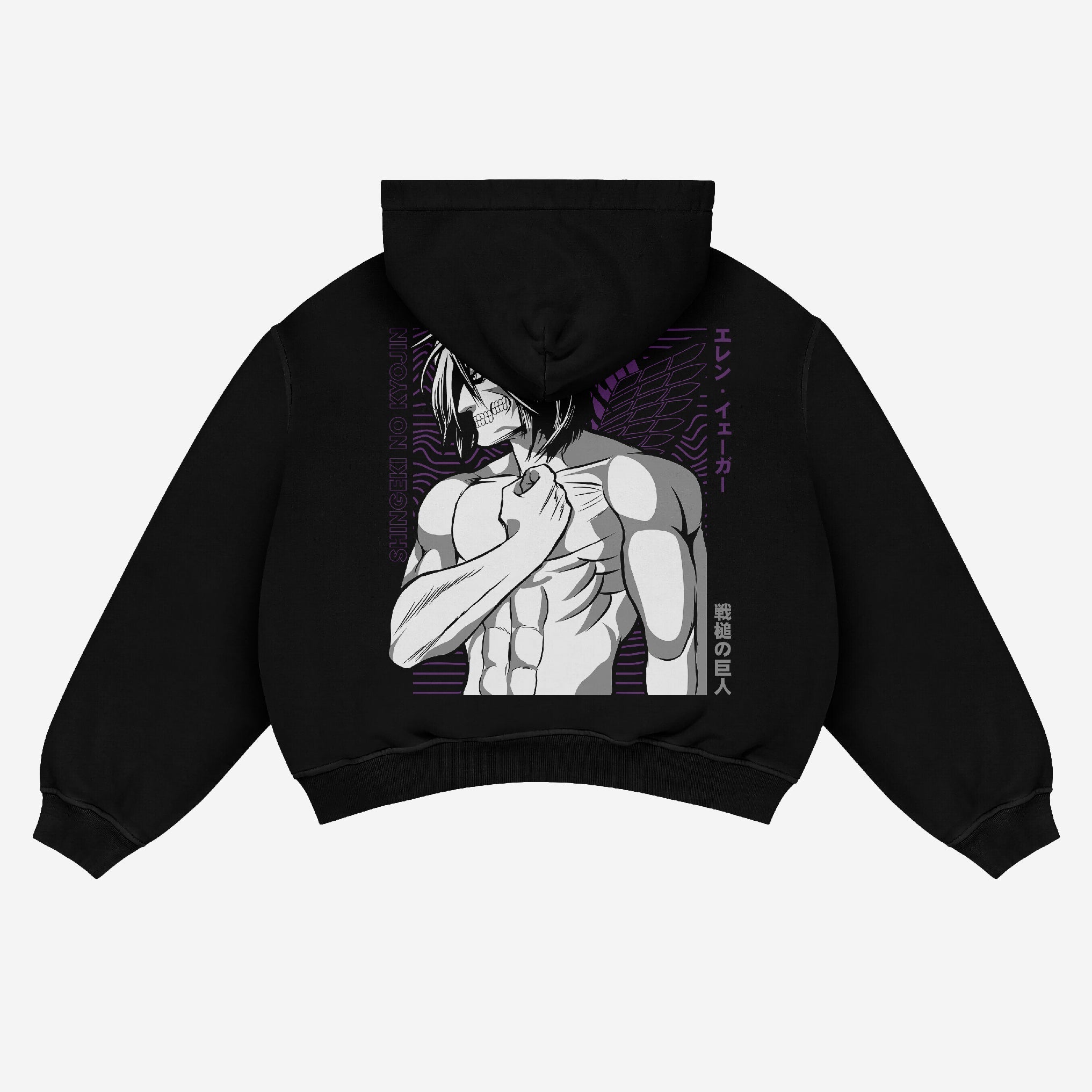 Attack on Titan Levi and Eren Hoodie - 100% Cotton, Graphic Street - Style - Seakoff