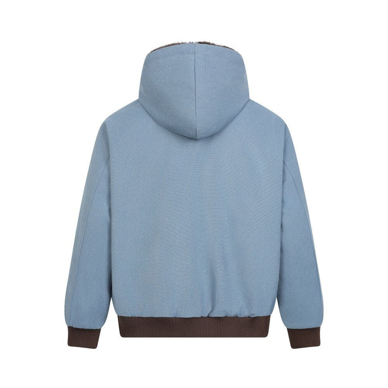 Omirad Essential Fur-Lined Zip-Up Hoodie | Street-Casual Warmth