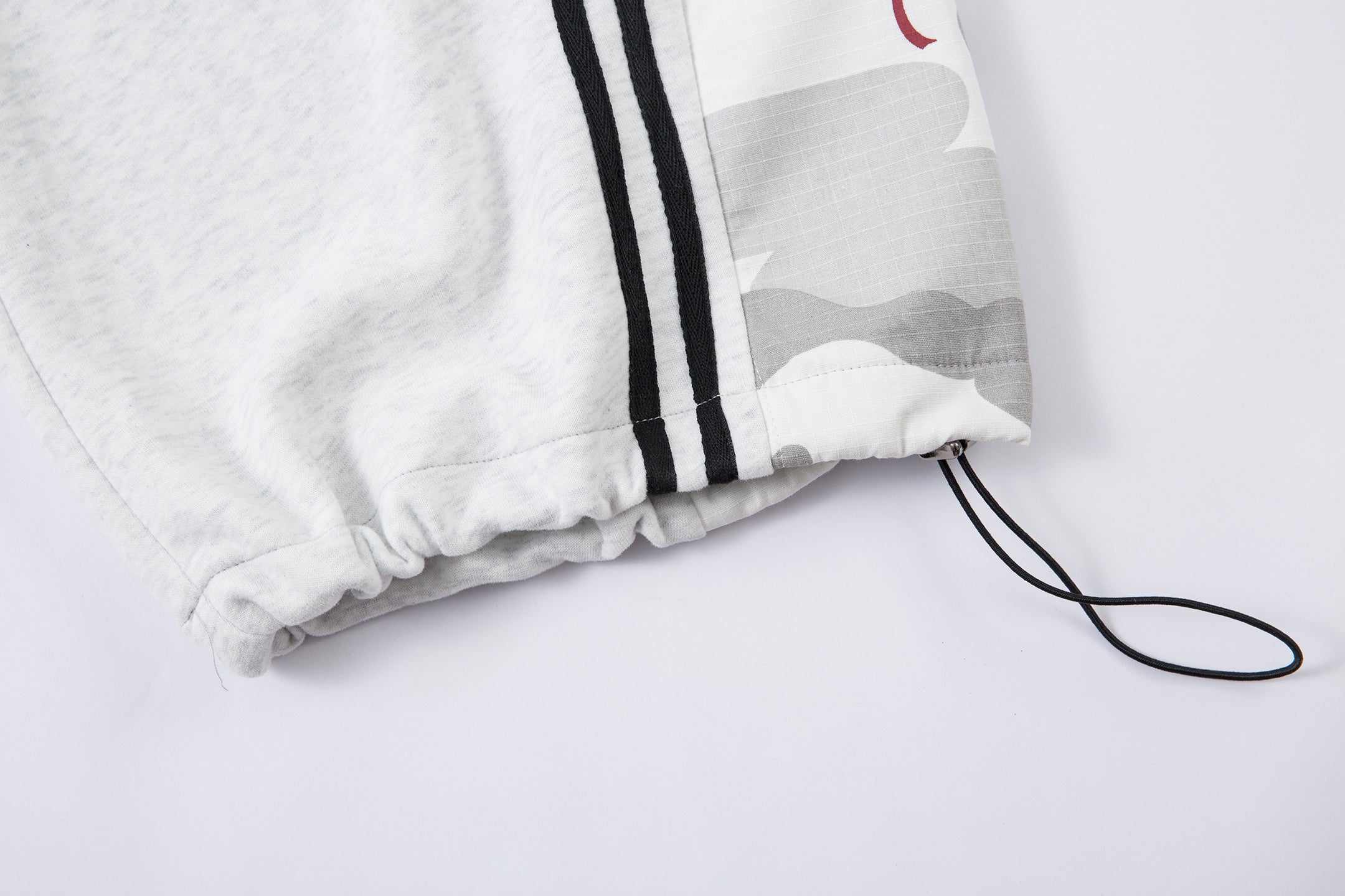 Omirad Camo Panel Wide-Leg Sweatpants | Street Style