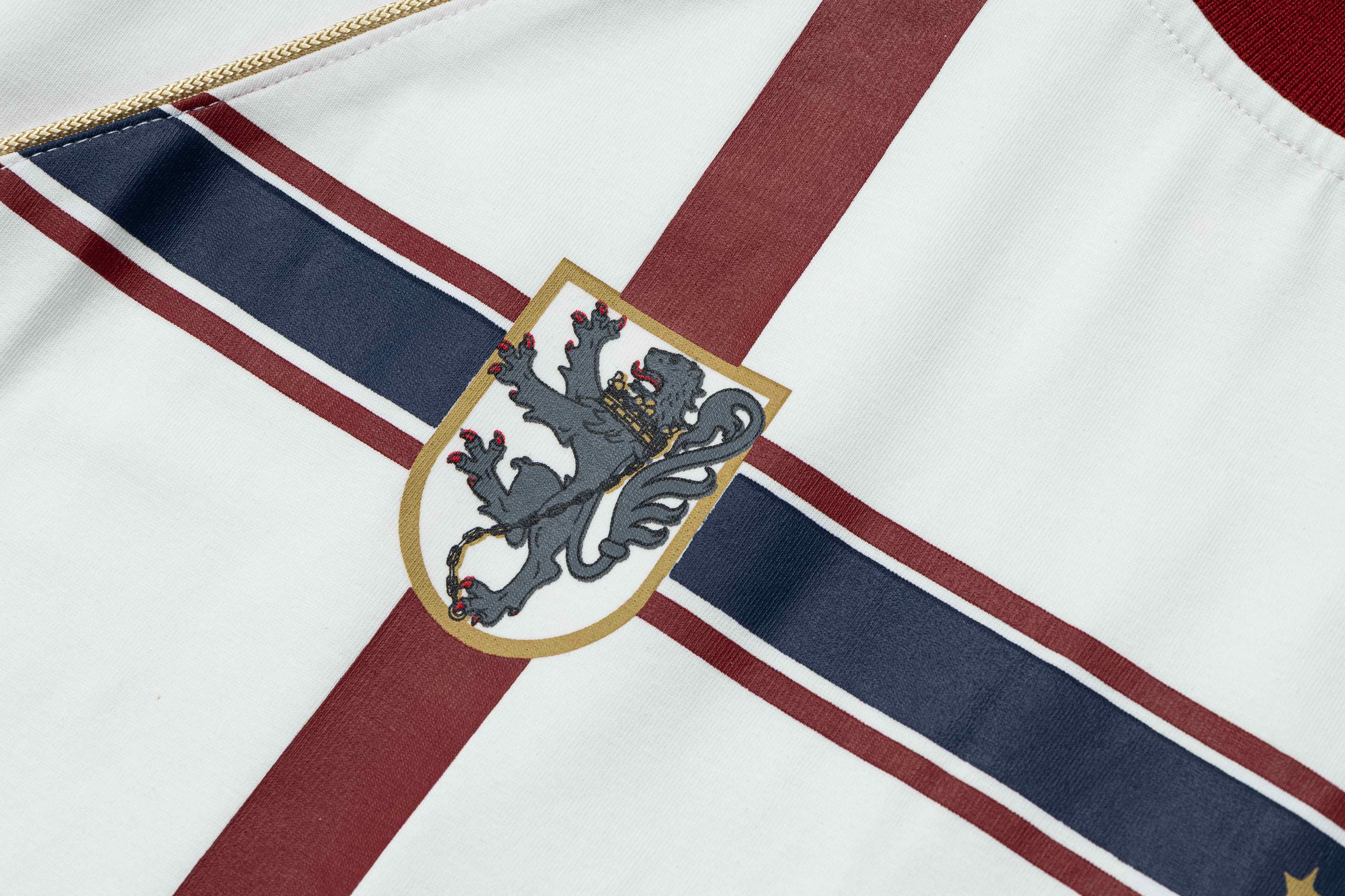 Retro Football Jersey T-Shirt | Vintage Crest Oversized Tee