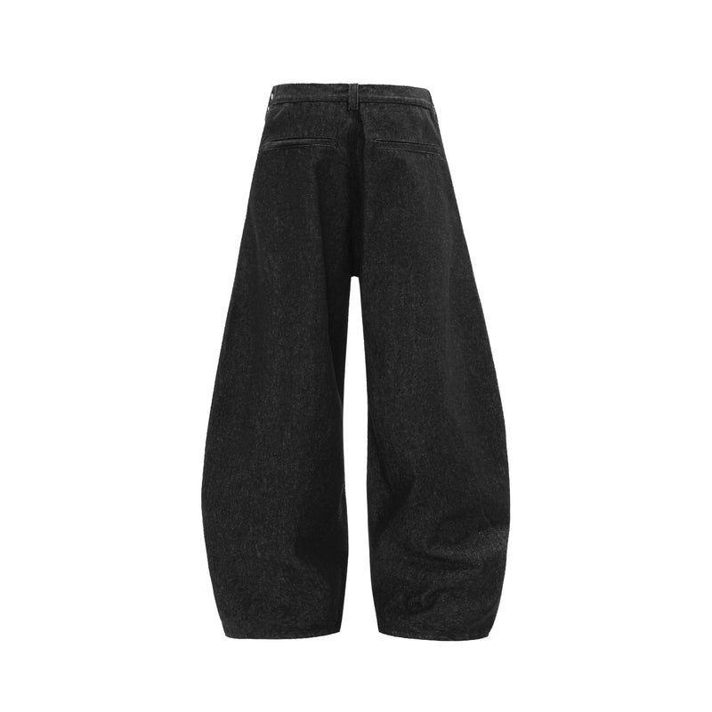 Omirad Sculpted Wide Leg Balloon Pants | 100% Cotton