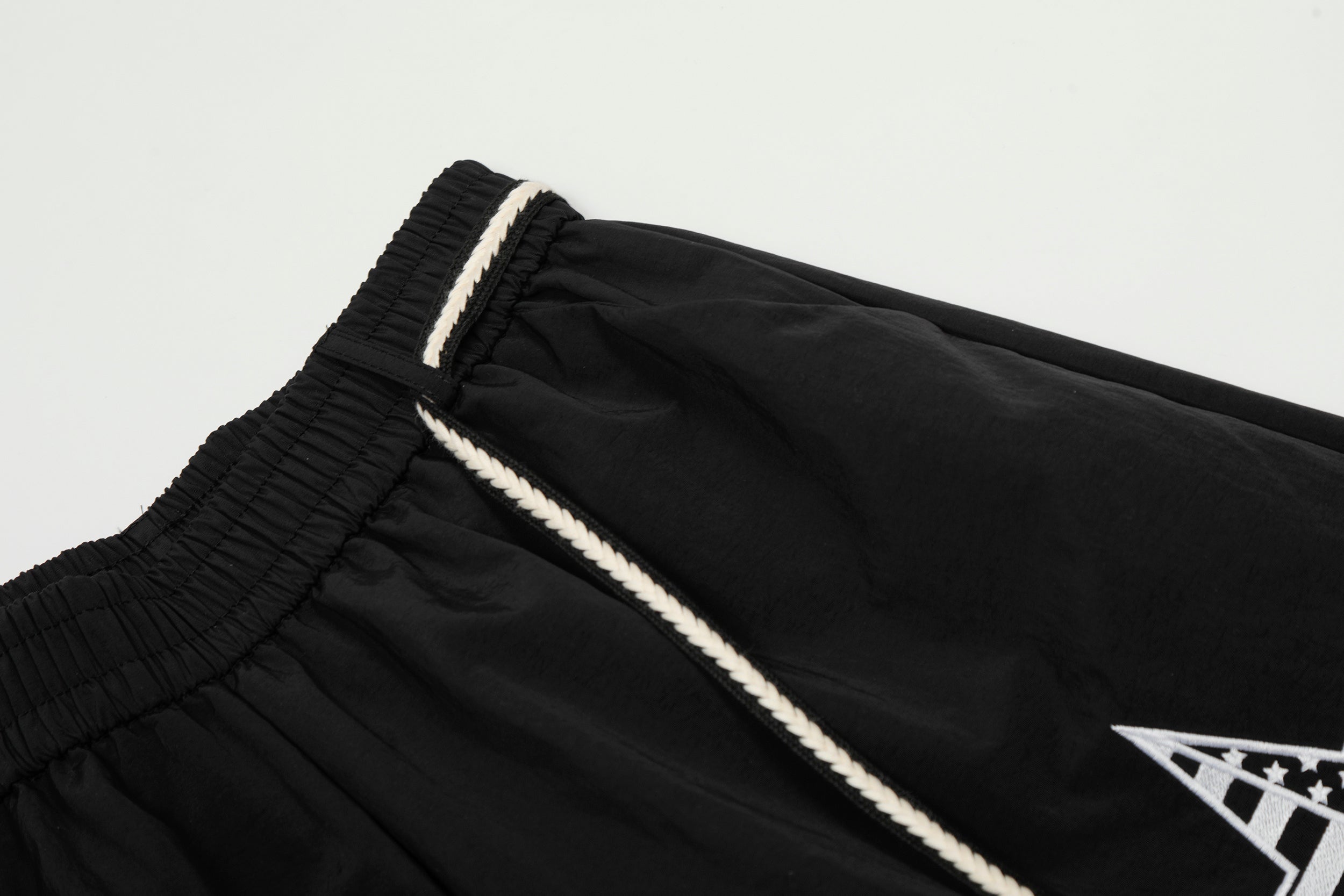 Omirad Star Patch Nylon Wide-Leg Pants | Streetwear Cargo