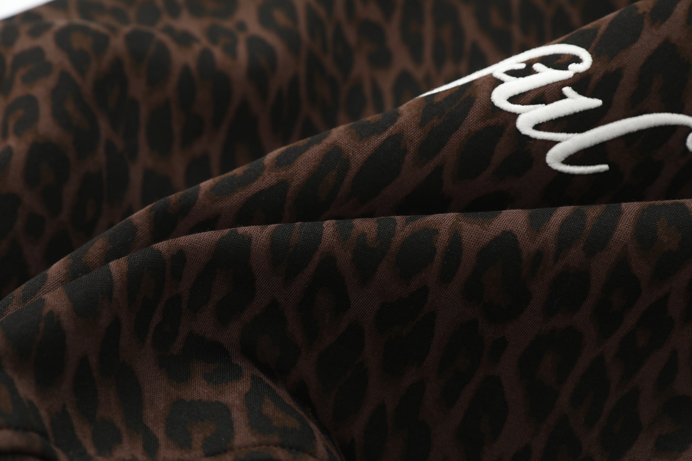 Omirad Leopard Crest Zip Hoodie | Street Varsity Style