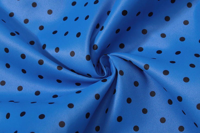 Polka Dot Wide-Leg Track Pants with Side Stripes | SEAKOFF