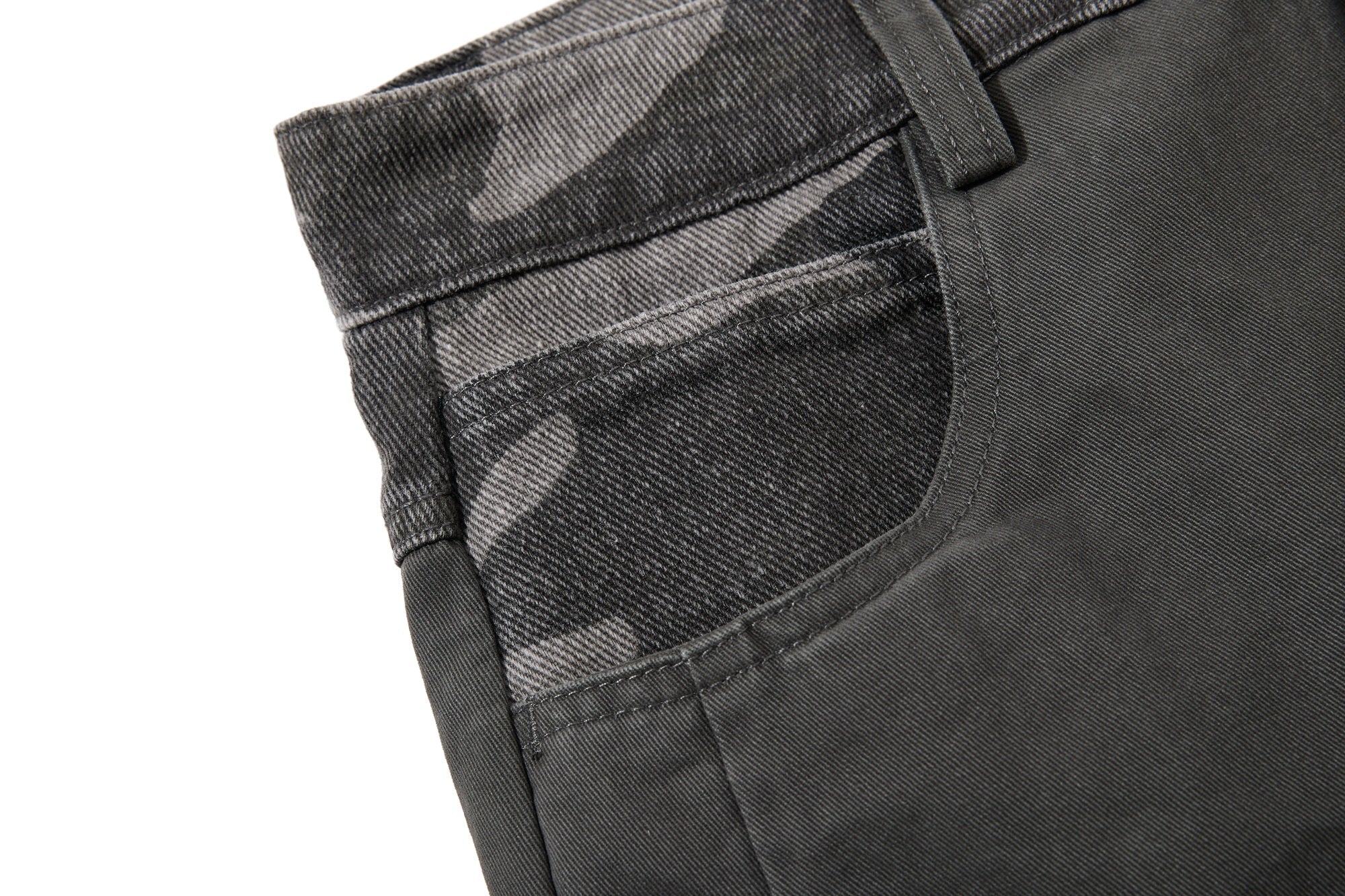 Omirad Balloon Wide-Leg Pants | Camo Contrast Streetwear